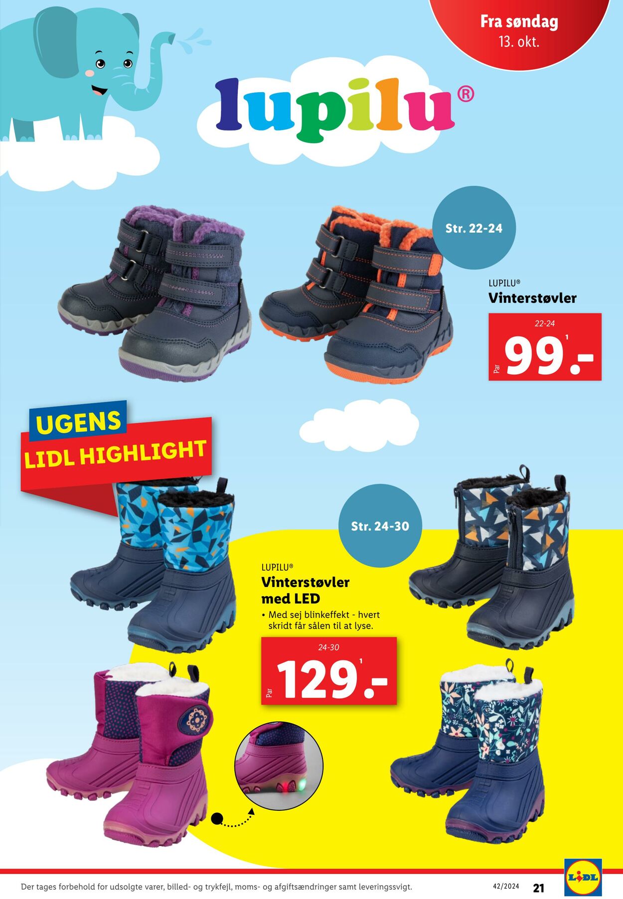 Tilbud Lidl 16.10.2024 - 19.10.2024