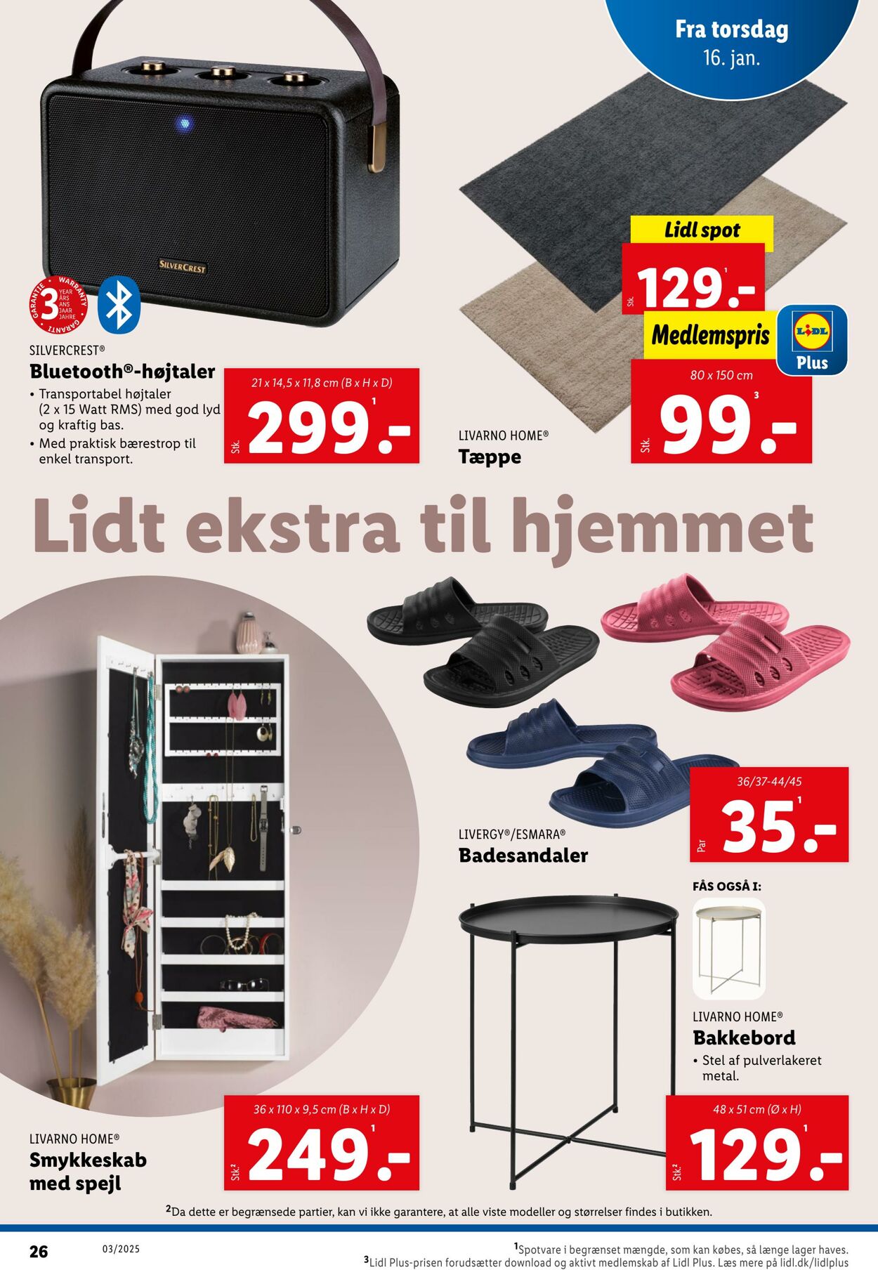 Tilbud Lidl 15.01.2025 - 18.01.2025