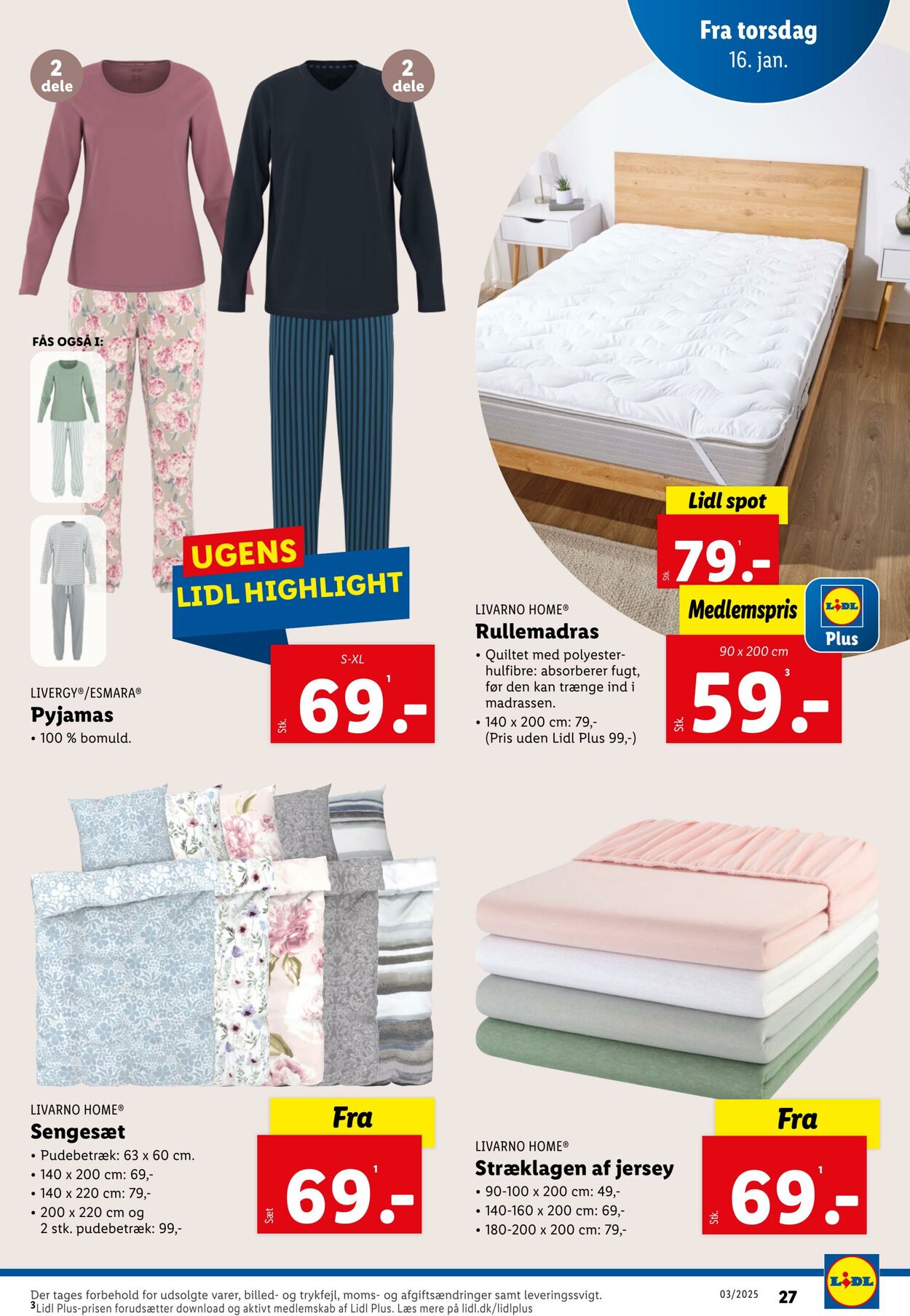 Tilbud Lidl 15.01.2025 - 18.01.2025