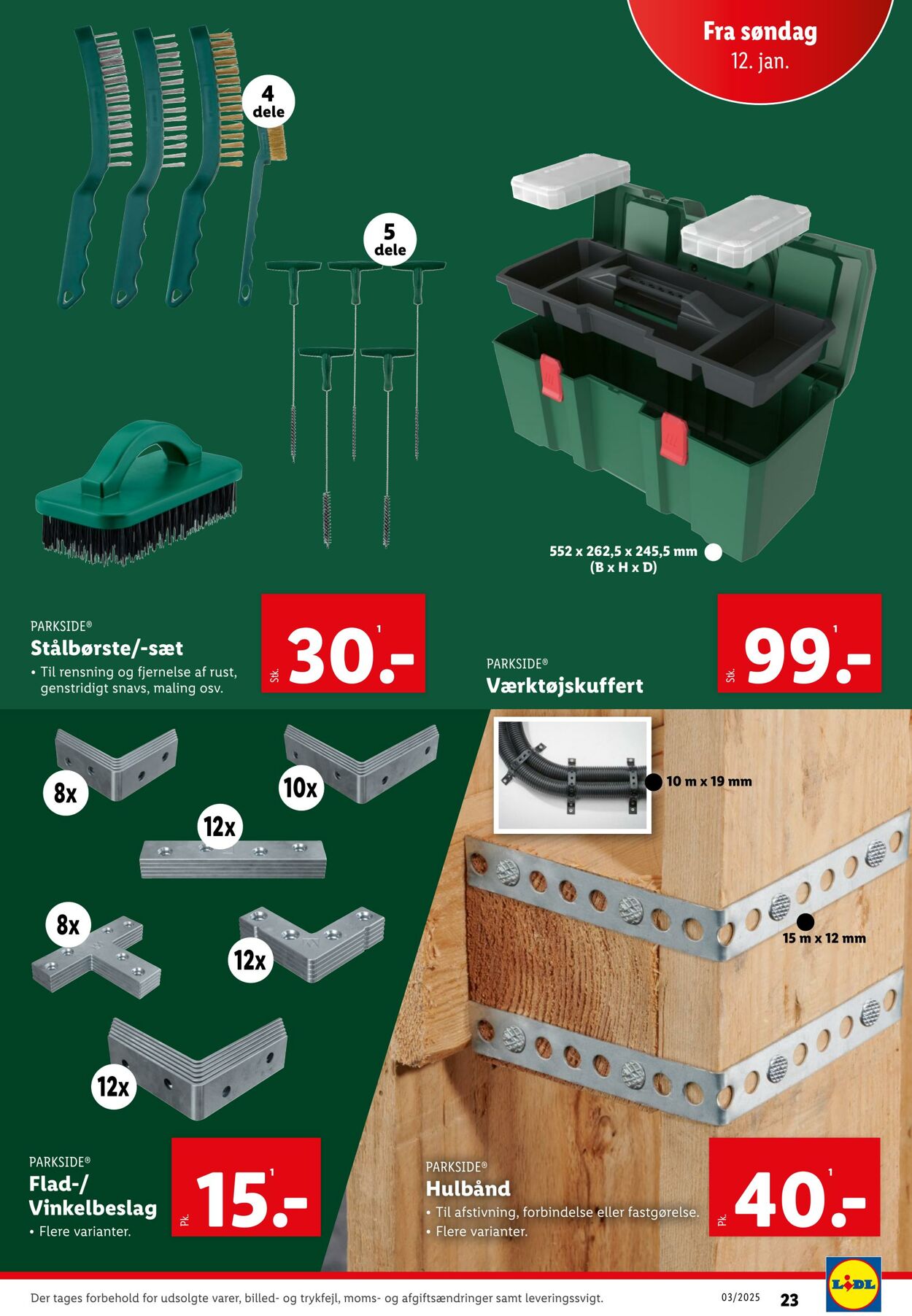 Tilbud Lidl 15.01.2025 - 18.01.2025