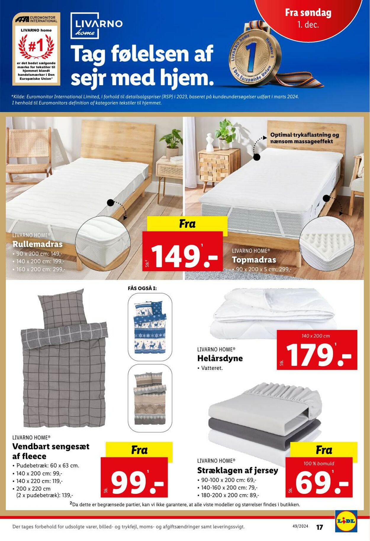 Tilbud Lidl 04.12.2024 - 07.12.2024