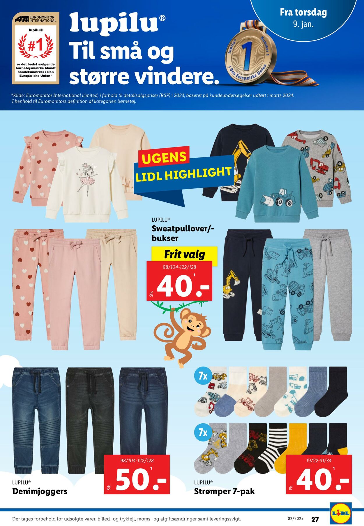 Tilbud Lidl 08.01.2025 - 11.01.2025