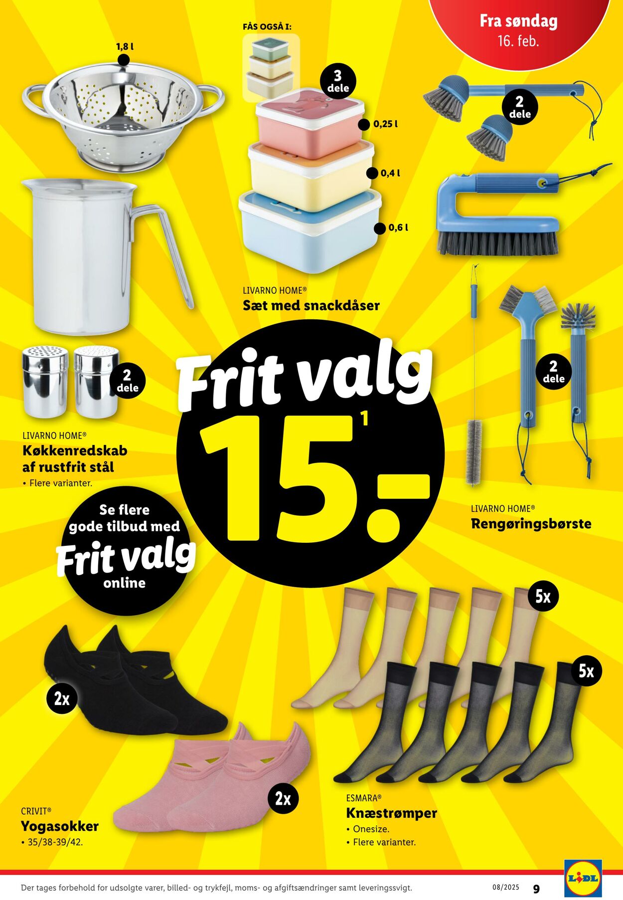 Tilbud Lidl 19.02.2025 - 22.02.2025