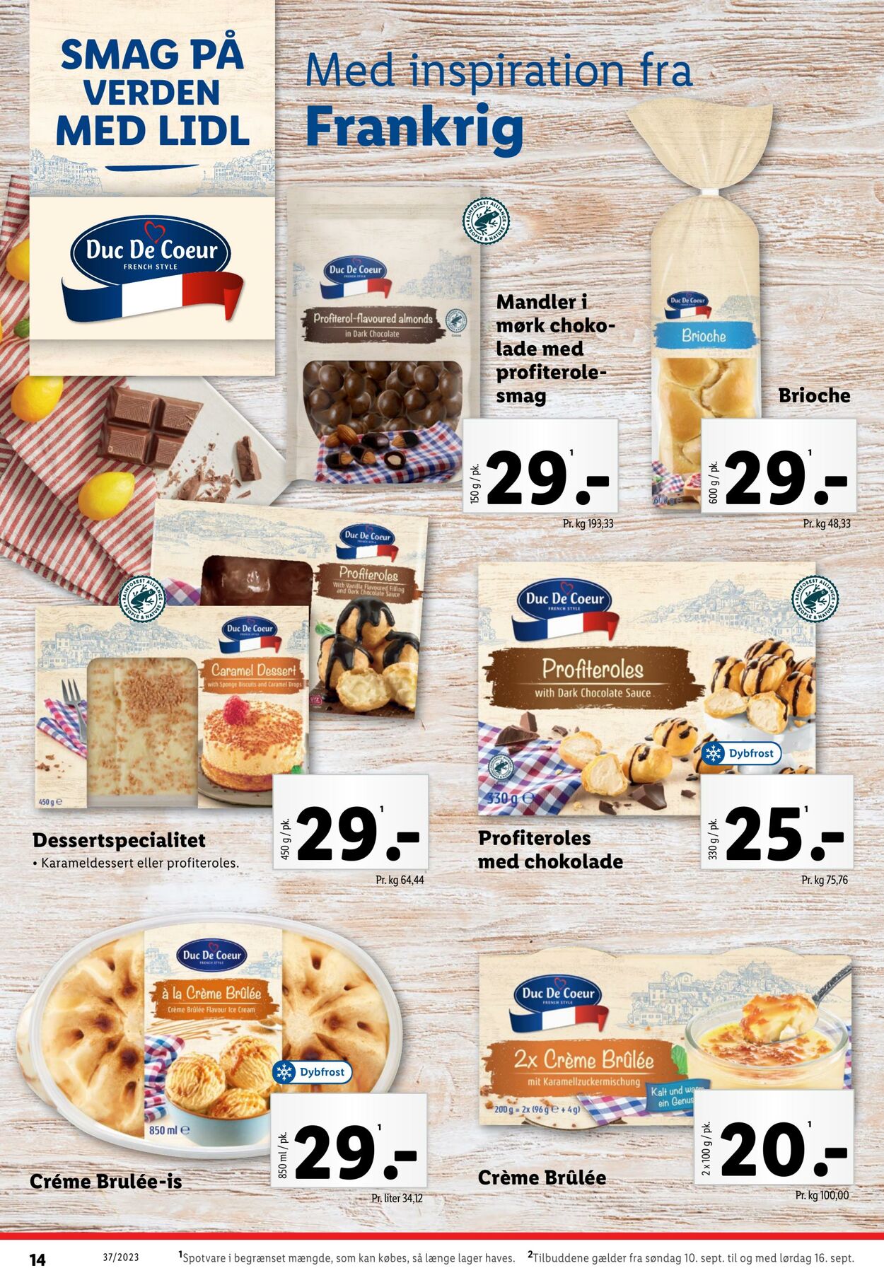 Tilbud Lidl 09.09.2023 - 16.09.2023