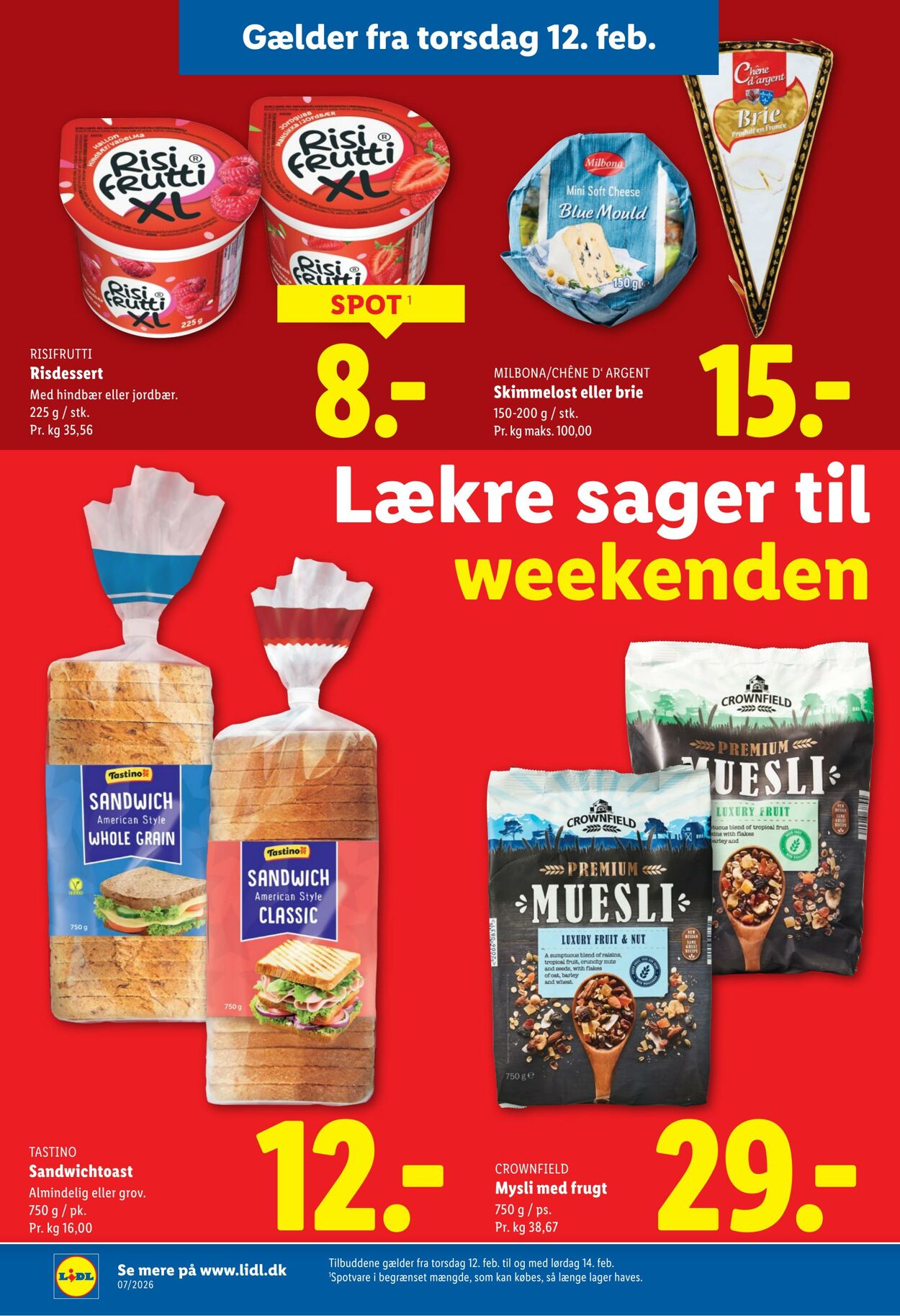 Tilbud Lidl 07.02.2026 - 14.02.2026