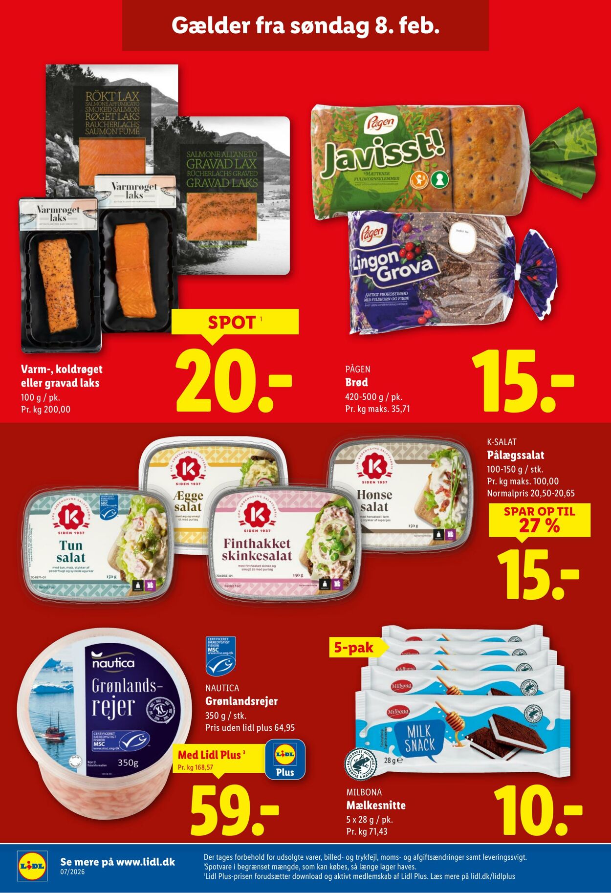 Tilbud Lidl 07.02.2026 - 14.02.2026
