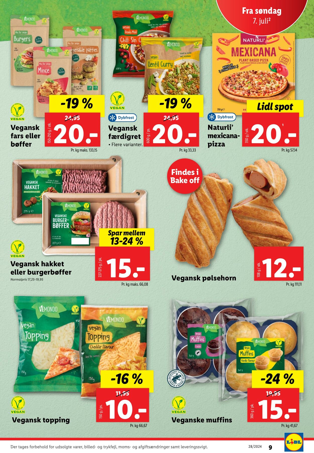 Tilbud Lidl 06.07.2024 - 13.07.2024