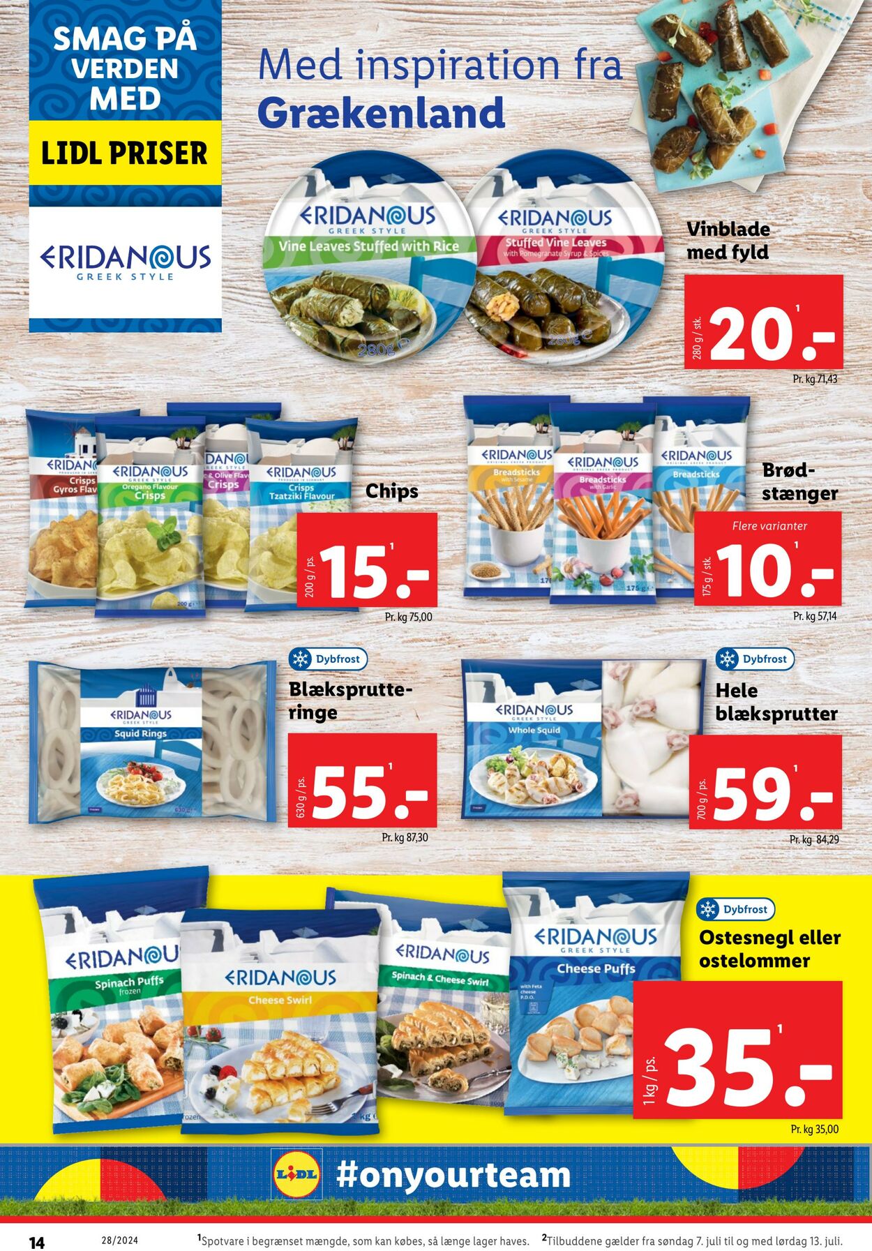 Tilbud Lidl 06.07.2024 - 13.07.2024