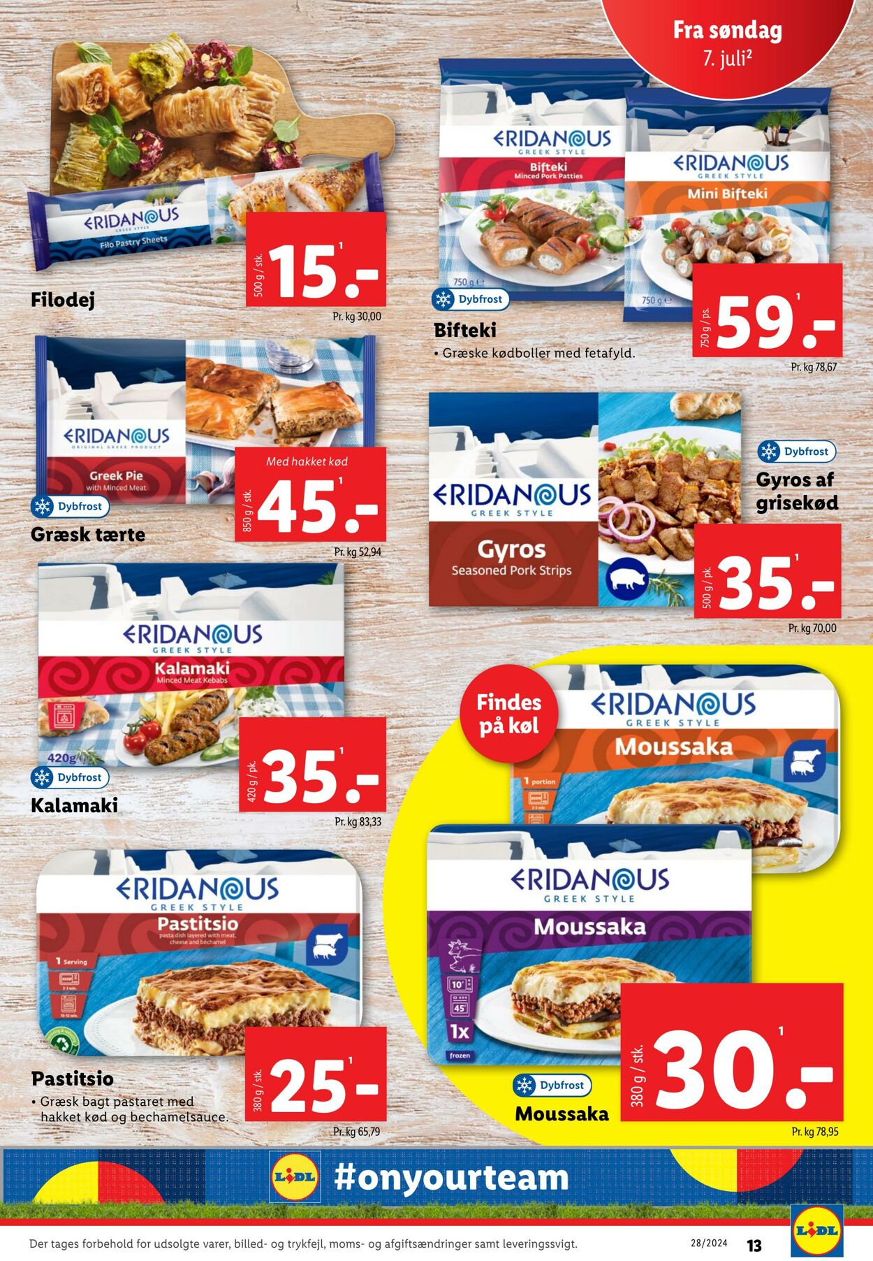 Tilbud Lidl 06.07.2024 - 13.07.2024