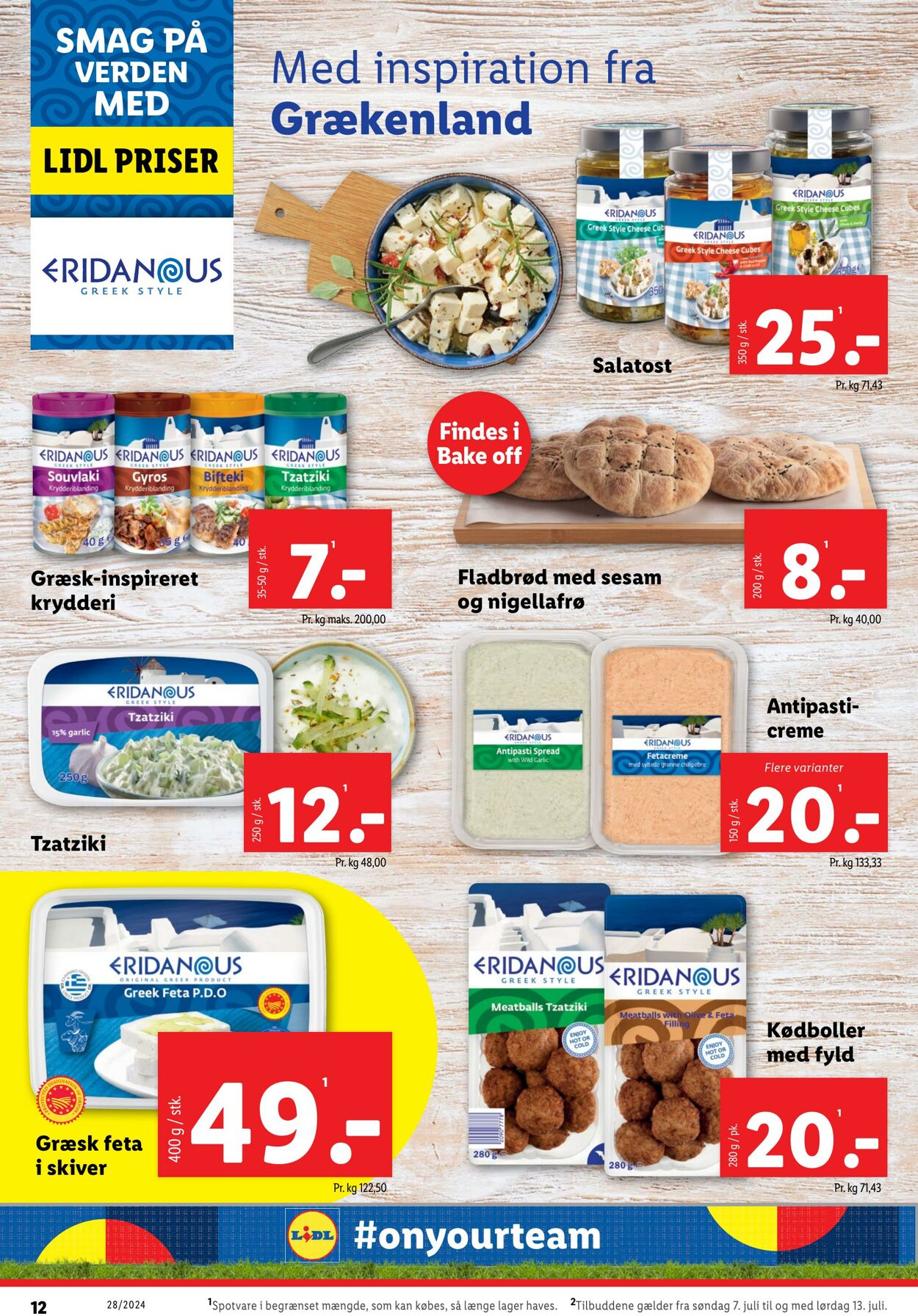 Tilbud Lidl 06.07.2024 - 13.07.2024