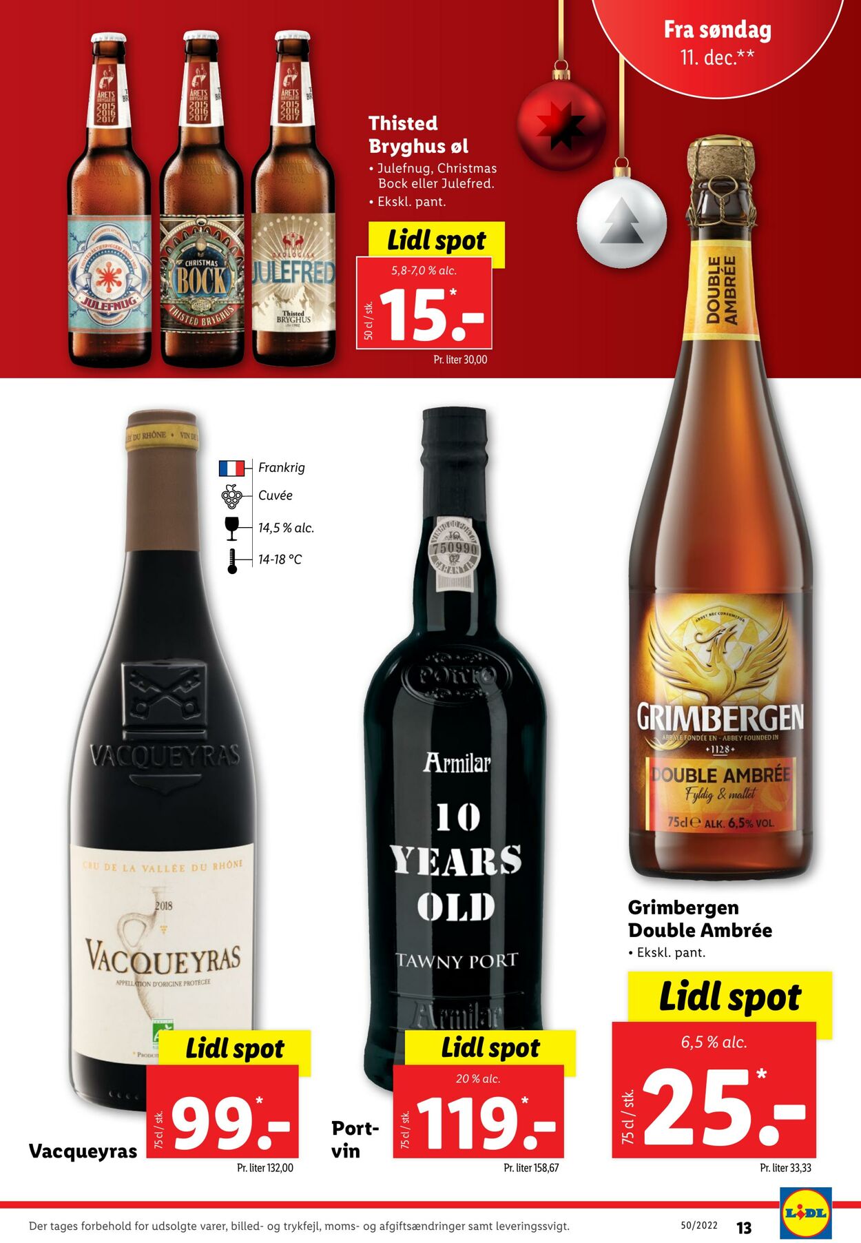 Tilbud Lidl 10.12.2022 - 17.12.2022