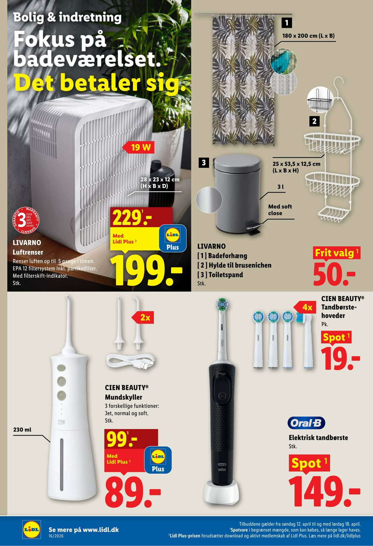 Tilbud Lidl 11.04.2026 - 18.04.2026