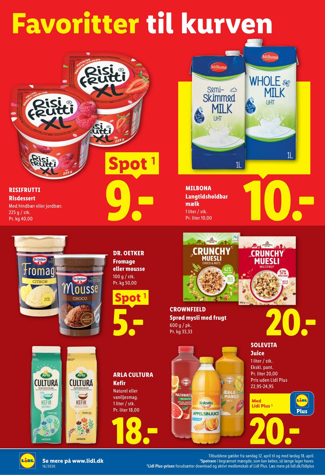 Tilbud Lidl 11.04.2026 - 18.04.2026