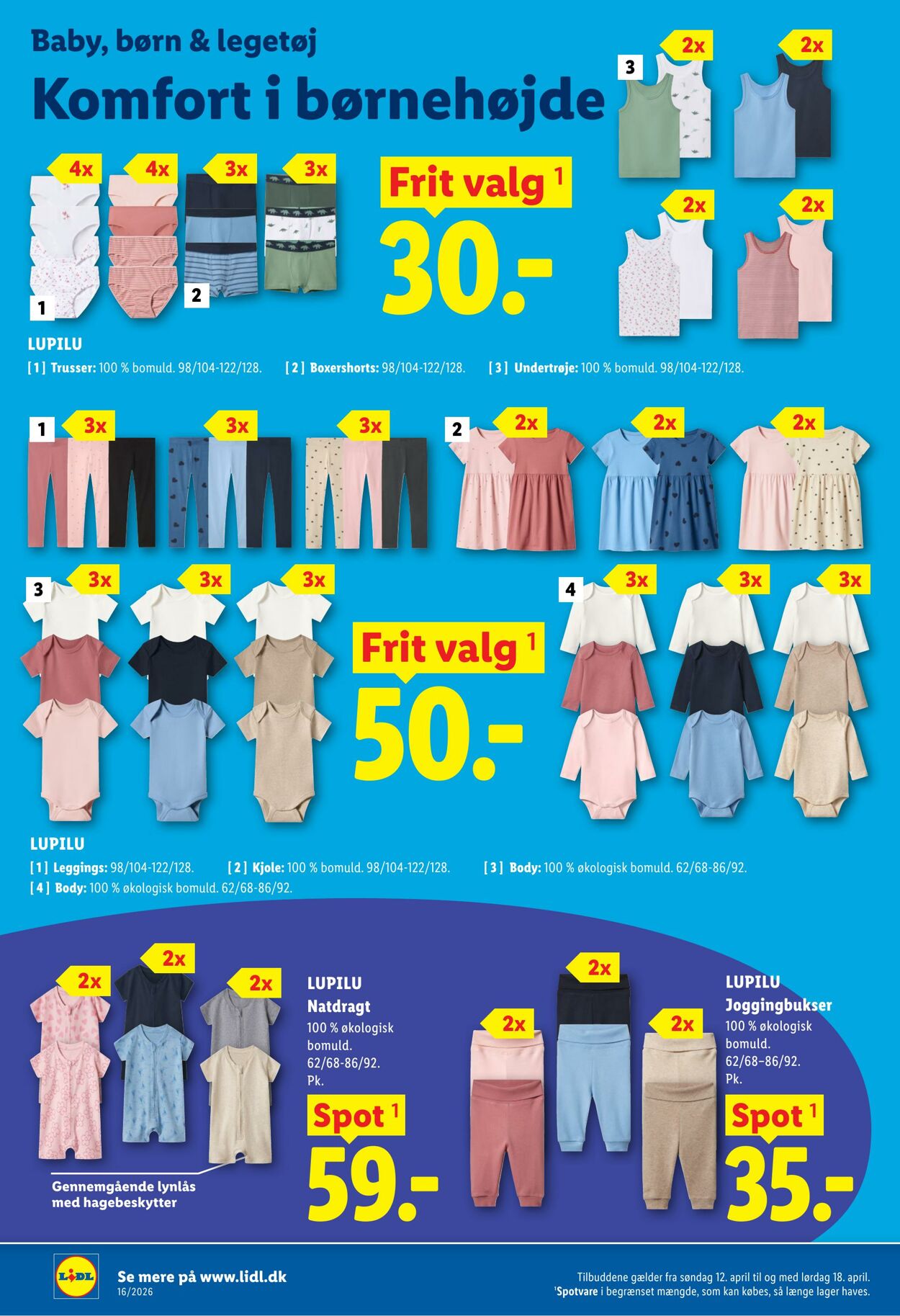 Tilbud Lidl 11.04.2026 - 18.04.2026
