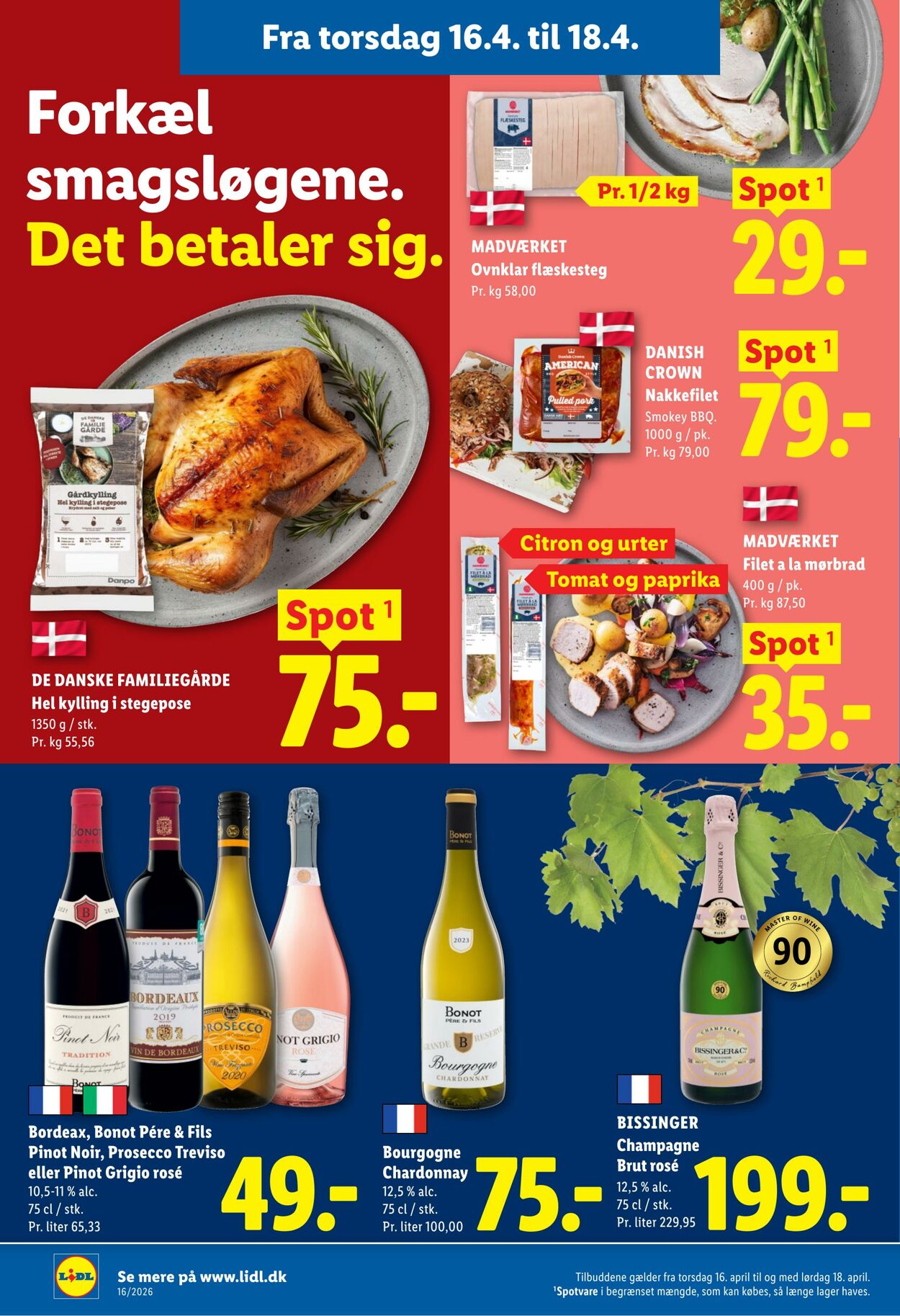 Tilbud Lidl 11.04.2026 - 18.04.2026