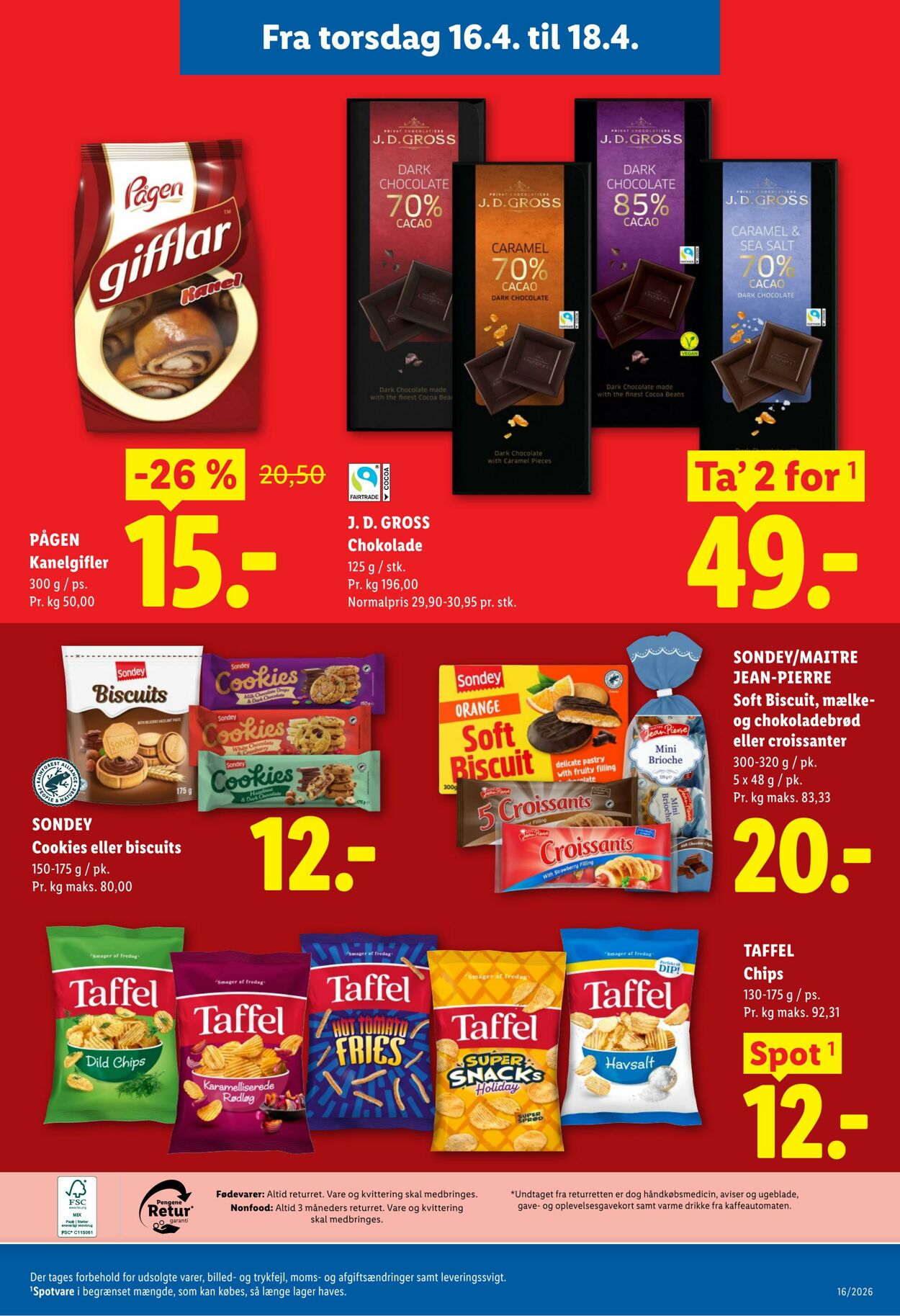 Tilbud Lidl 11.04.2026 - 18.04.2026