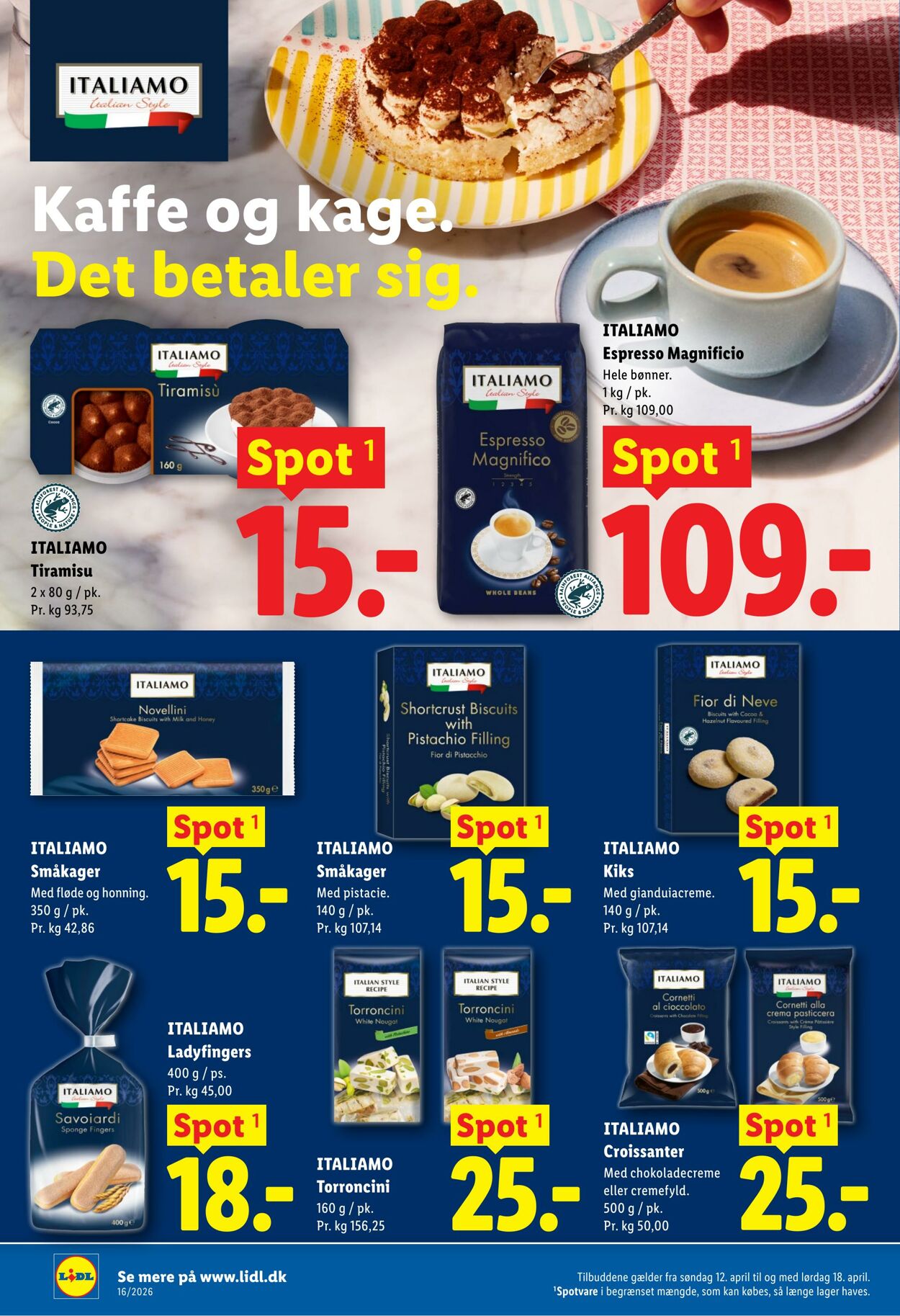 Tilbud Lidl 11.04.2026 - 18.04.2026