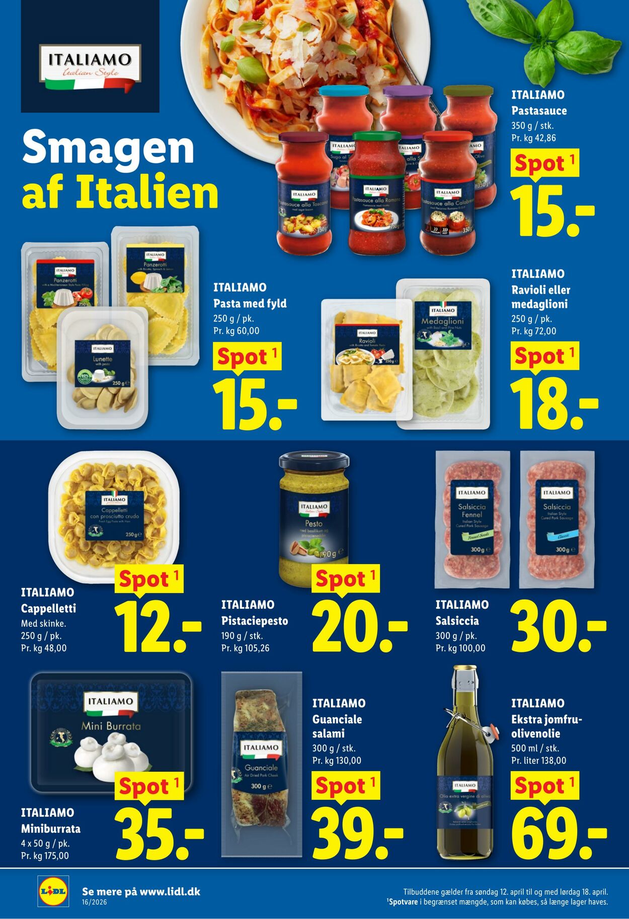 Tilbud Lidl 11.04.2026 - 18.04.2026