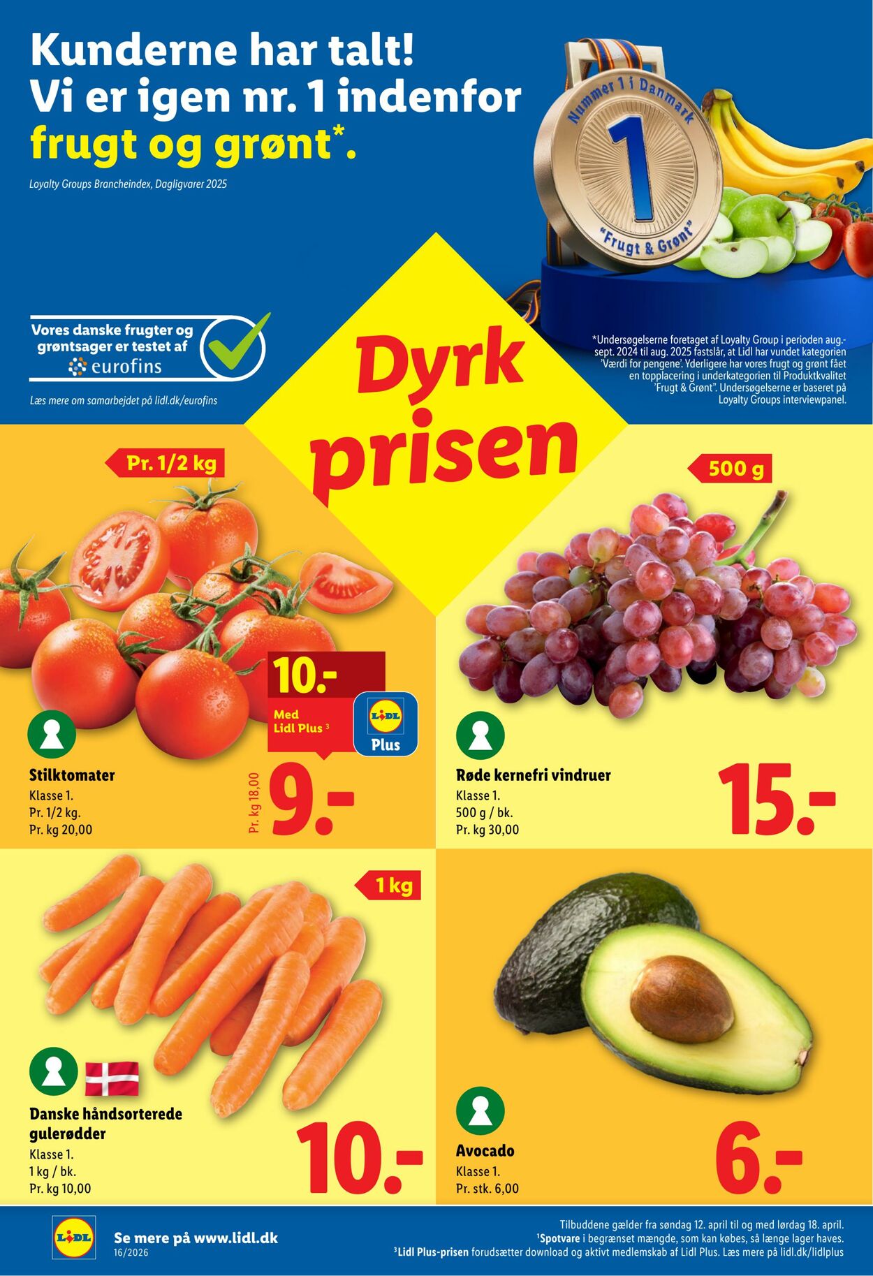 Tilbud Lidl 11.04.2026 - 18.04.2026