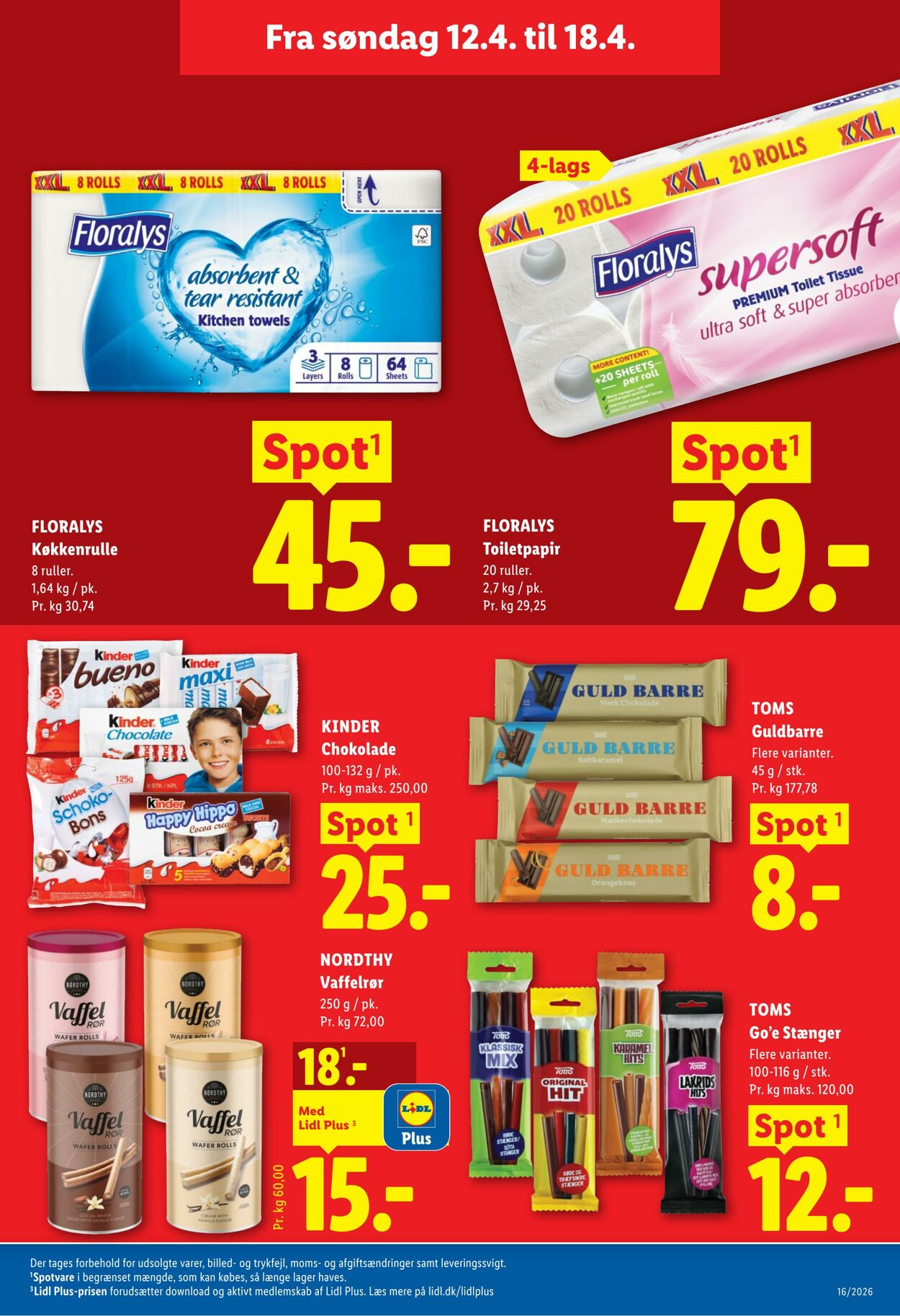 Tilbud Lidl 11.04.2026 - 18.04.2026