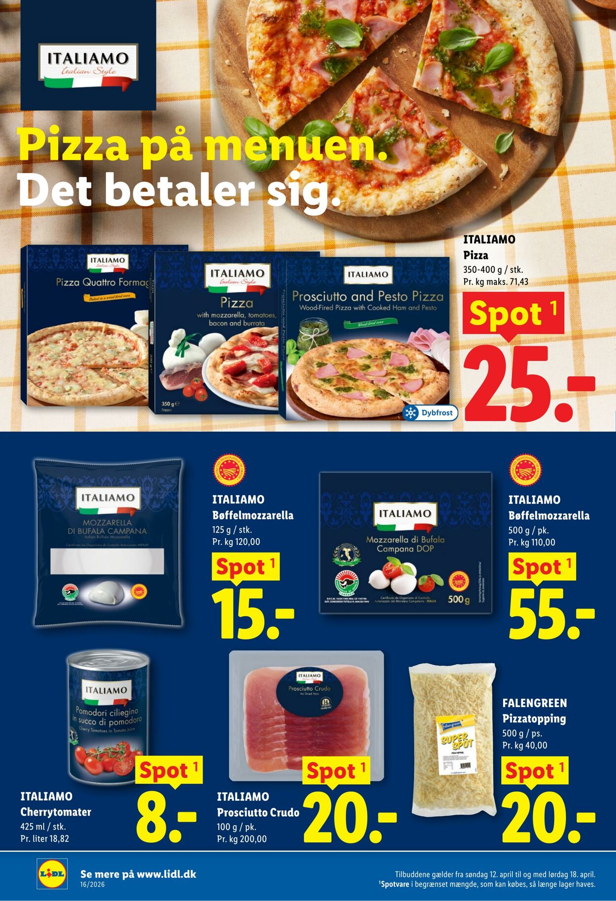 Tilbud Lidl 11.04.2026 - 18.04.2026
