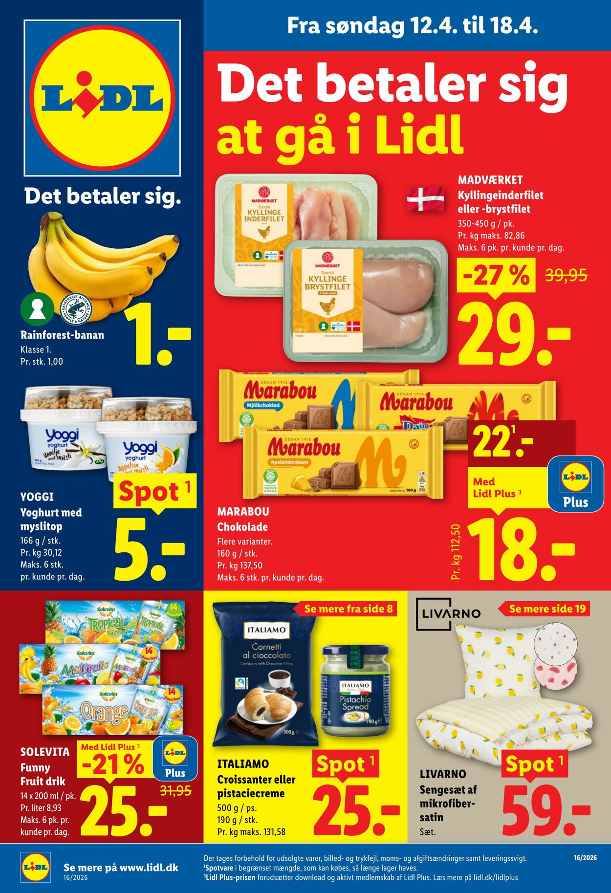 Tilbud Lidl 11.04.2026 - 18.04.2026