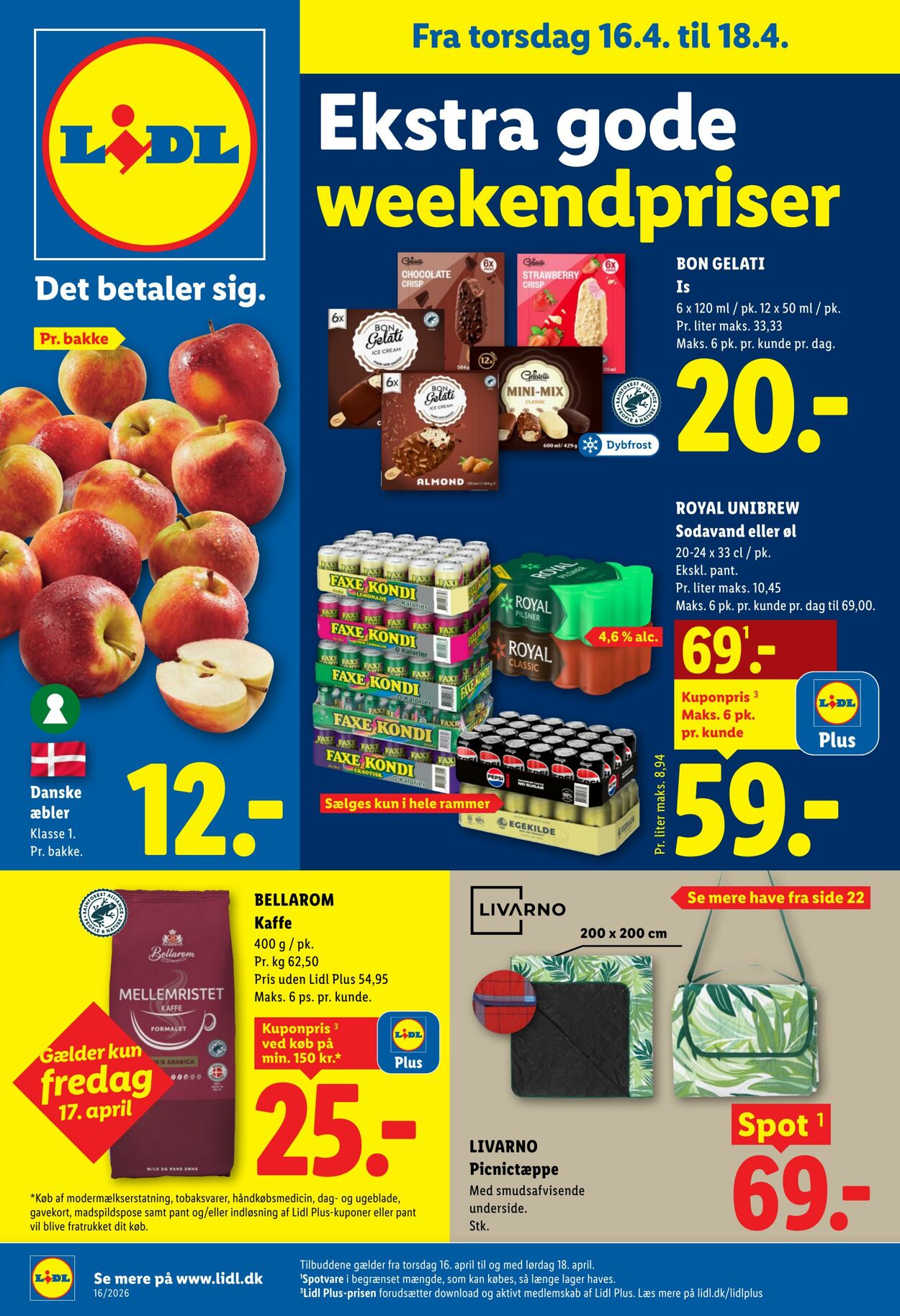 Tilbud Lidl 11.04.2026 - 18.04.2026