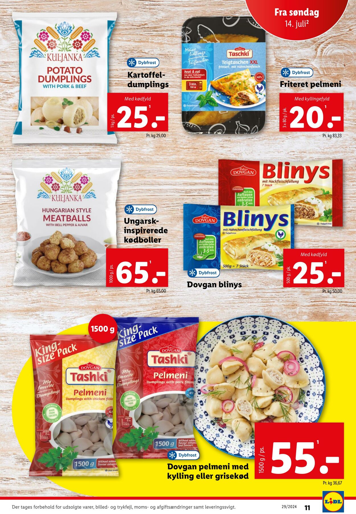 Tilbud Lidl 13.07.2024 - 20.07.2024