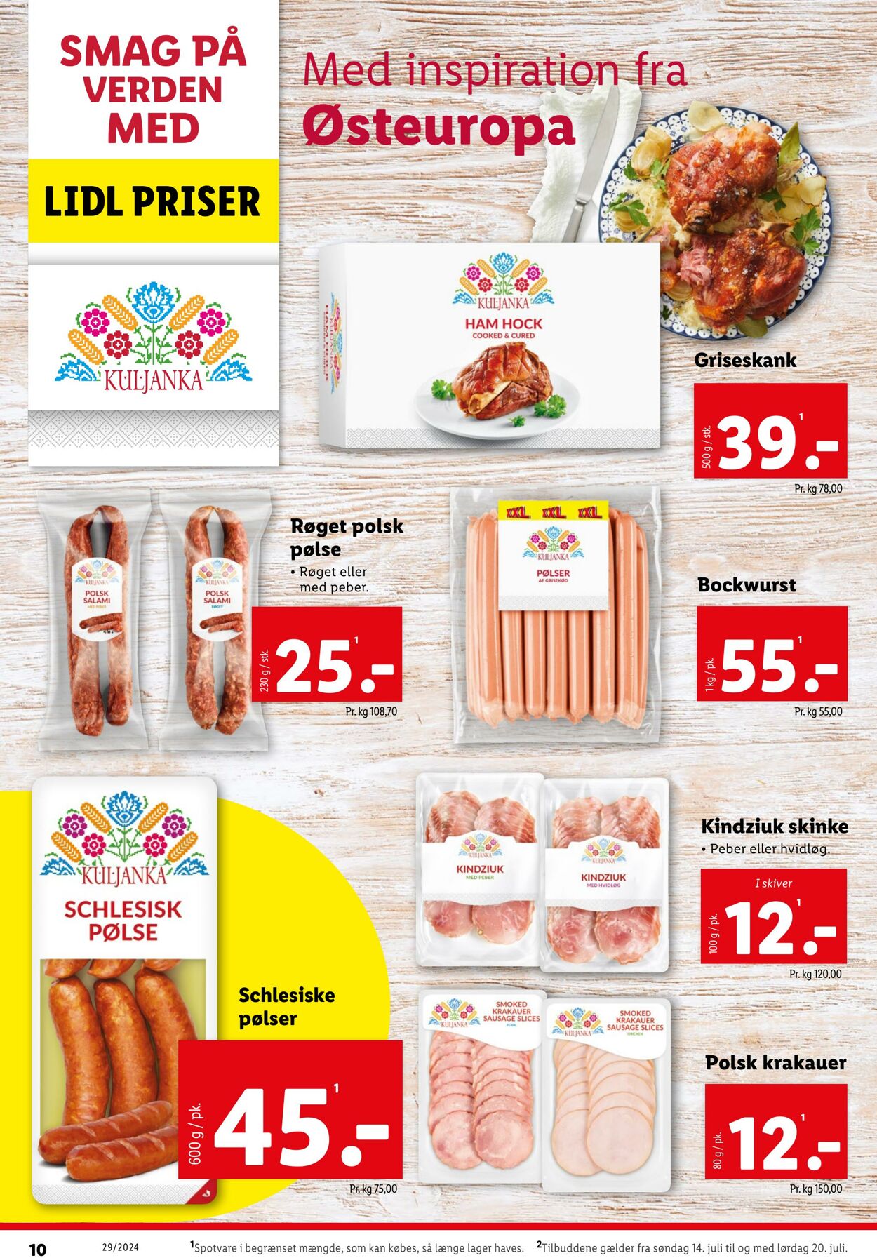 Tilbud Lidl 13.07.2024 - 20.07.2024