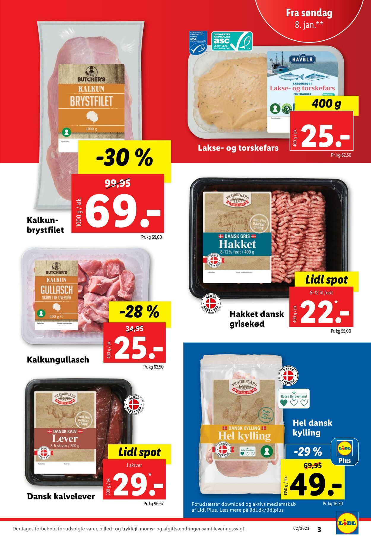 Tilbud Lidl 07.01.2023 - 14.01.2023