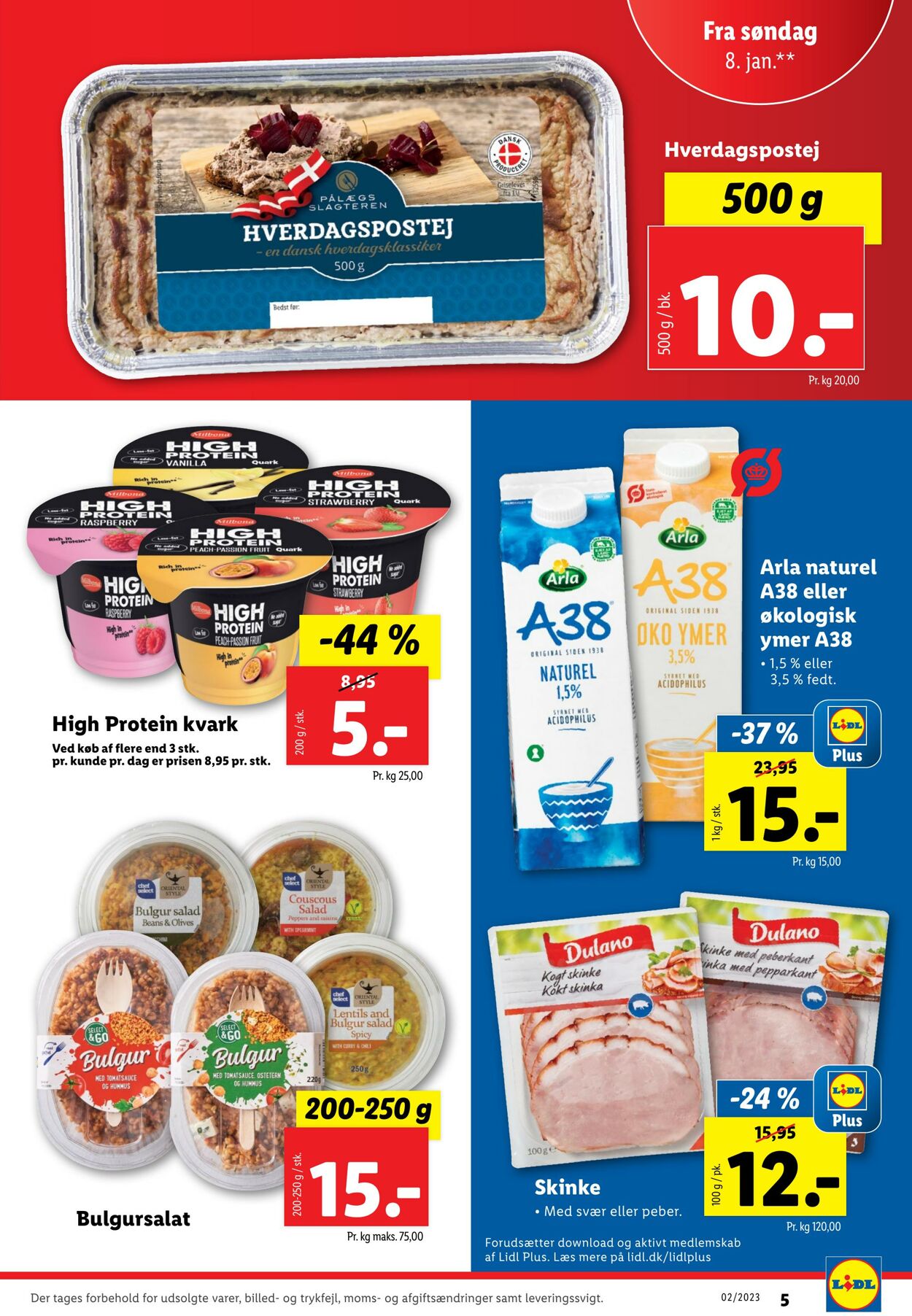 Tilbud Lidl 07.01.2023 - 14.01.2023