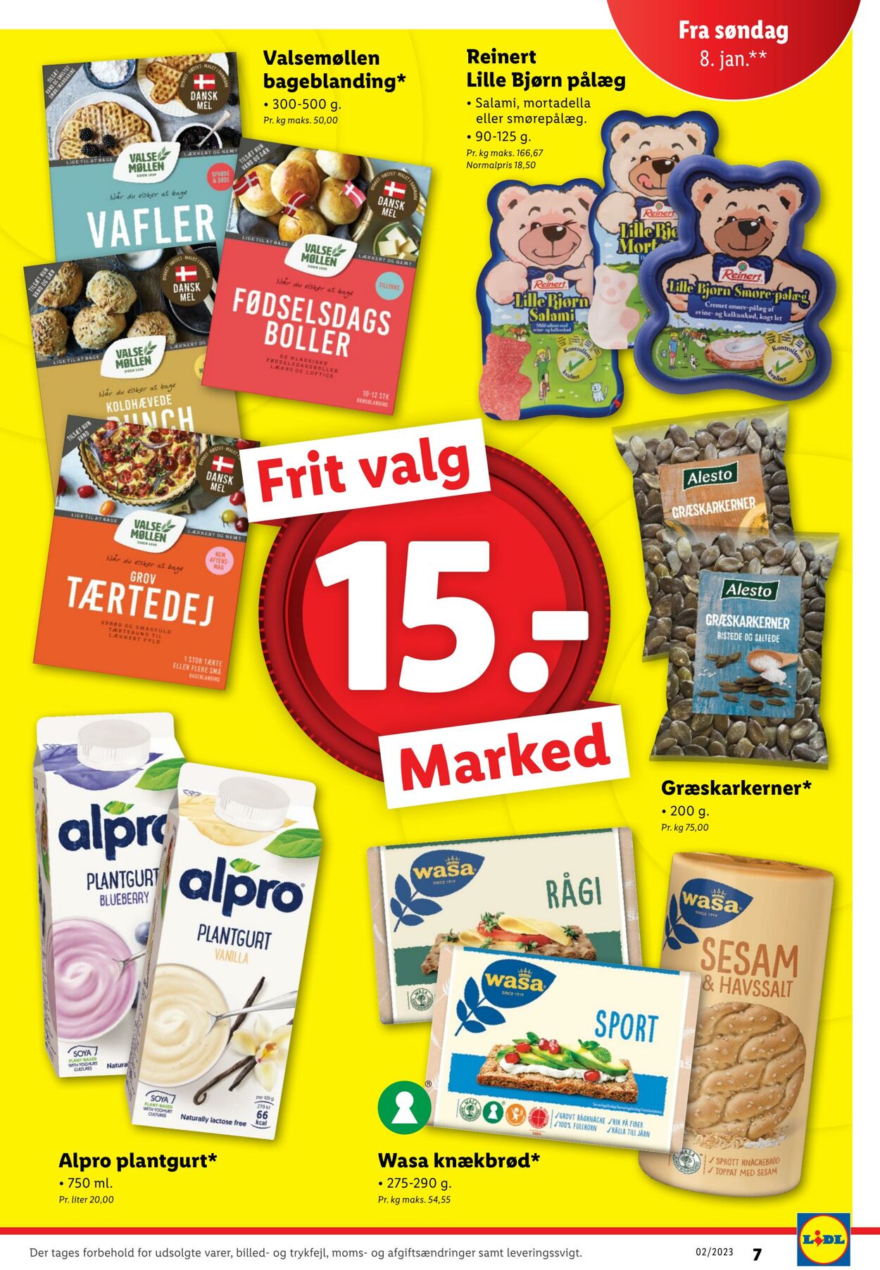 Tilbud Lidl 07.01.2023 - 14.01.2023