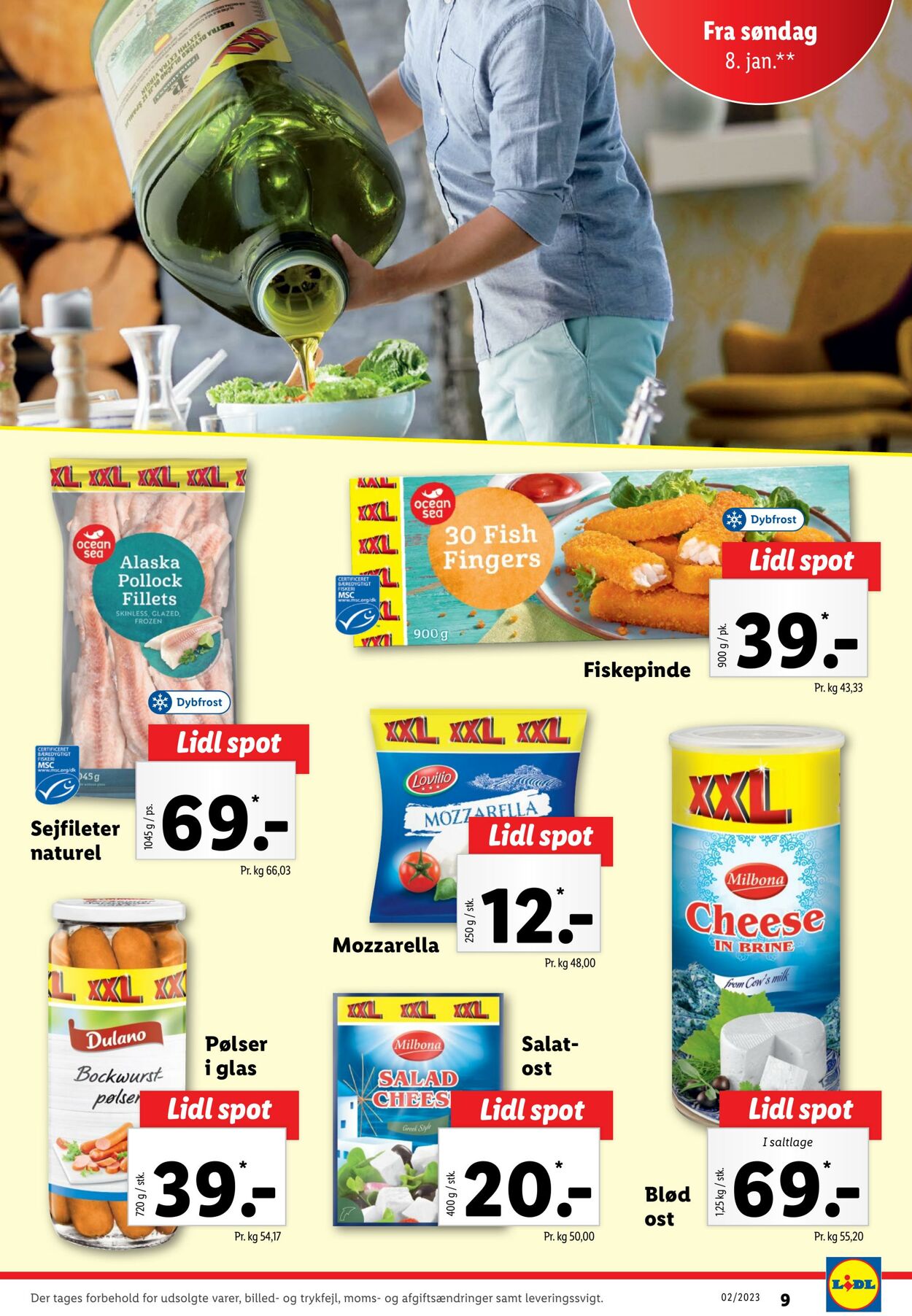 Tilbud Lidl 07.01.2023 - 14.01.2023