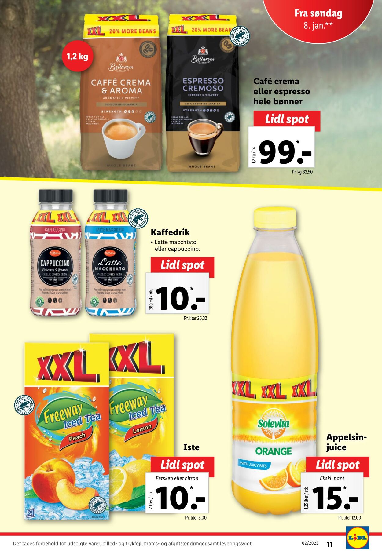 Tilbud Lidl 07.01.2023 - 14.01.2023