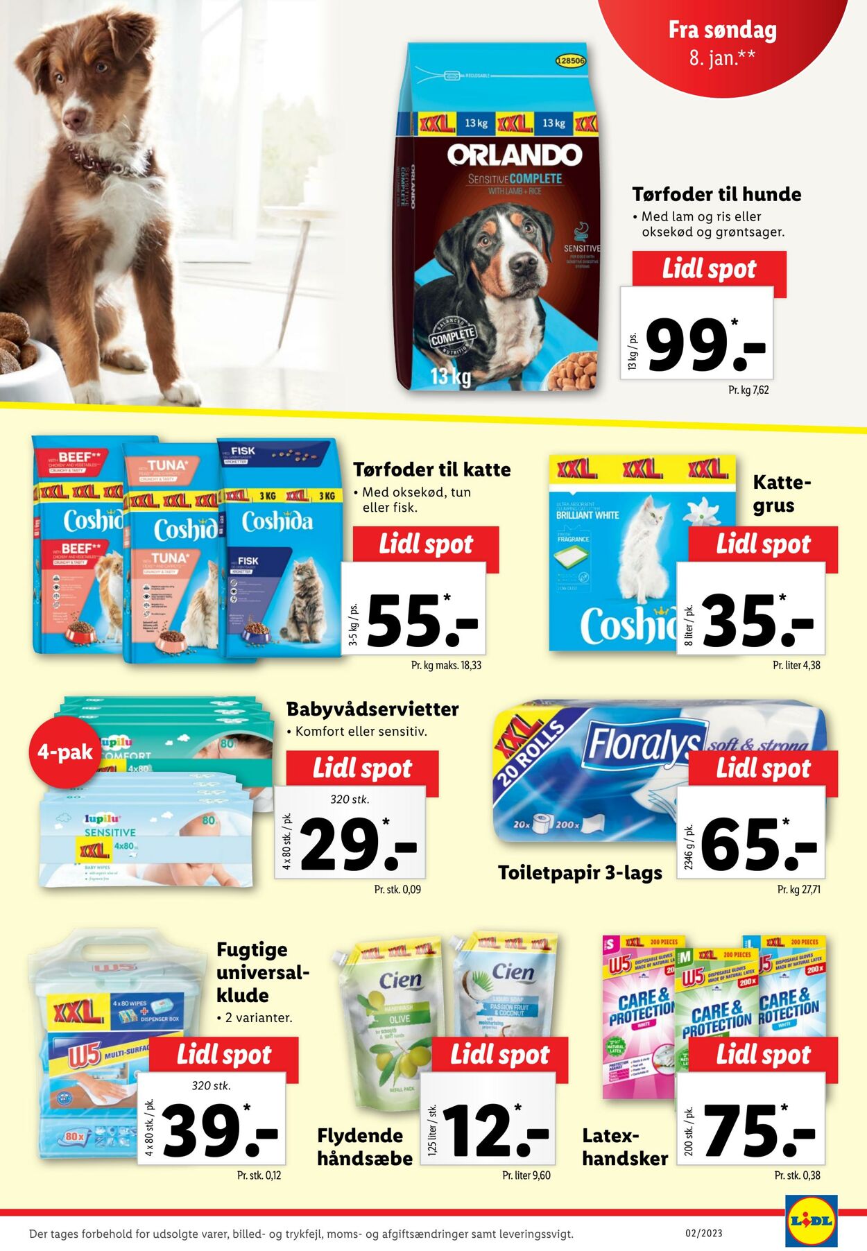 Tilbud Lidl 07.01.2023 - 14.01.2023