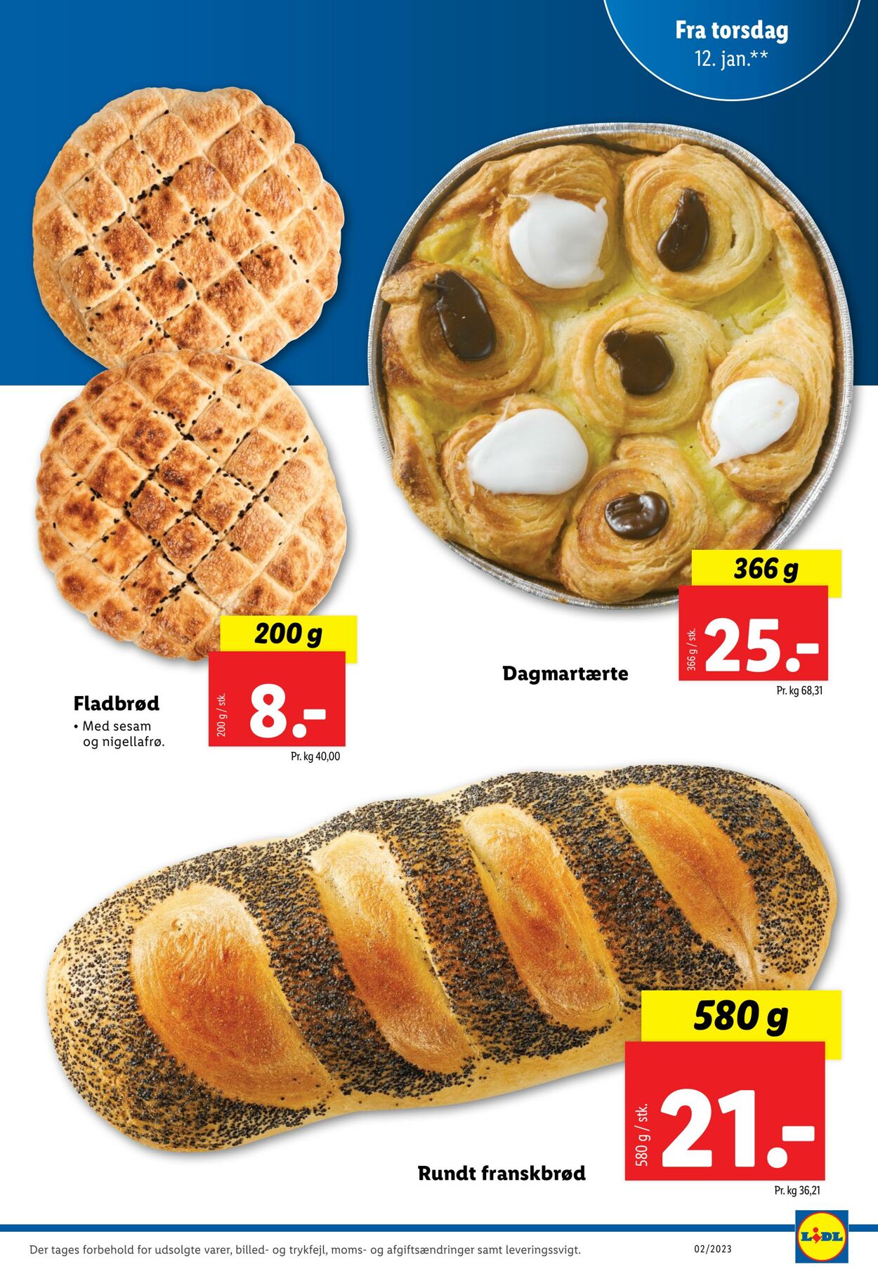 Tilbud Lidl 07.01.2023 - 14.01.2023