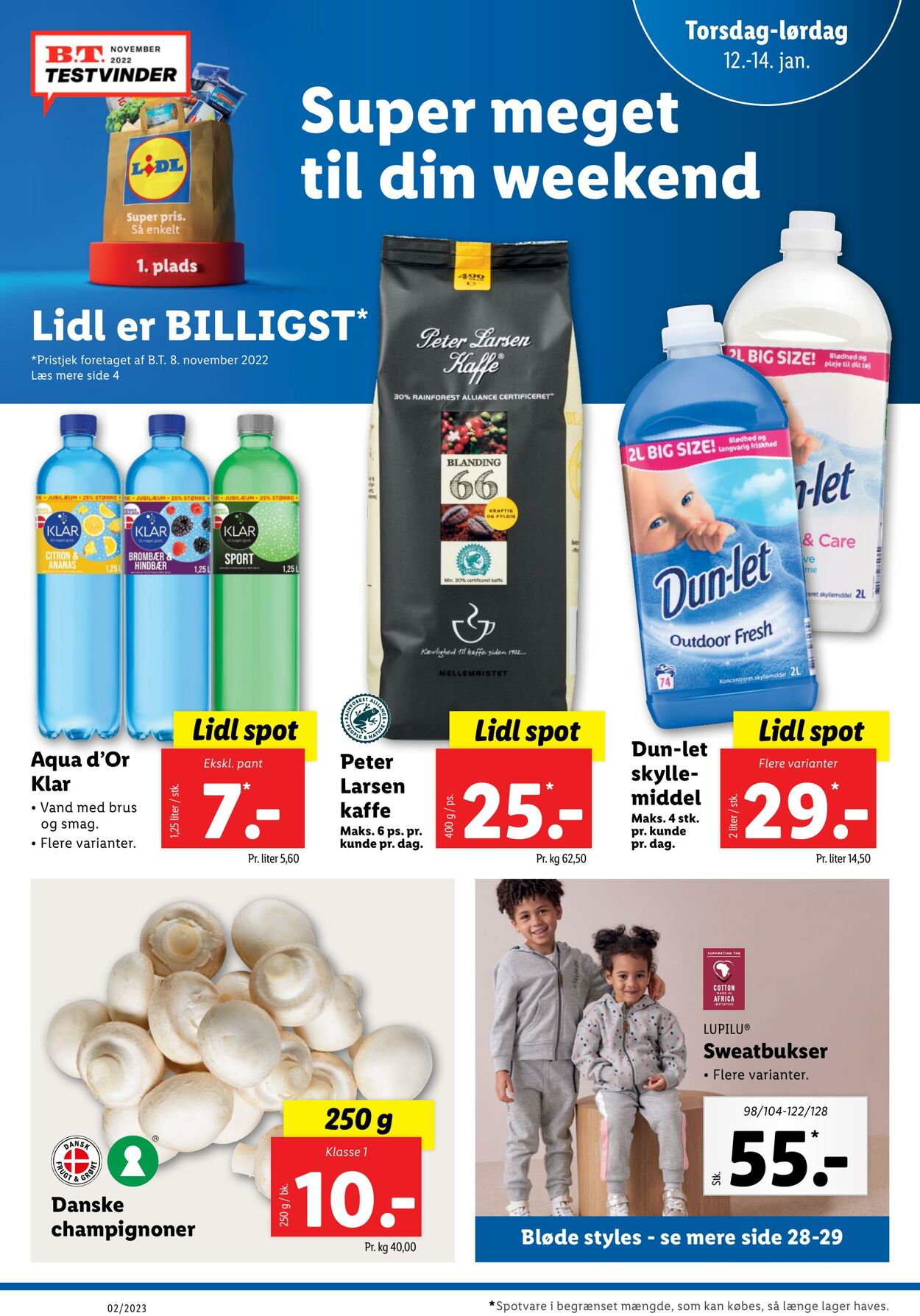 Tilbud Lidl 07.01.2023 - 14.01.2023