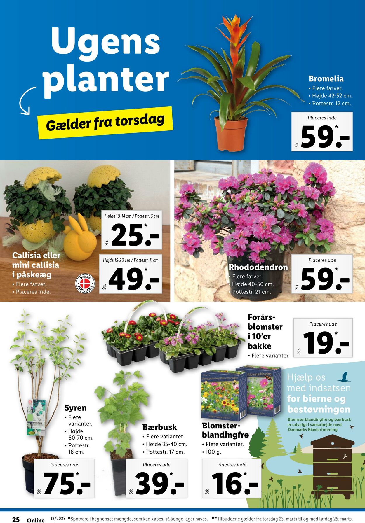 Tilbud Lidl 19.03.2023 - 25.03.2023