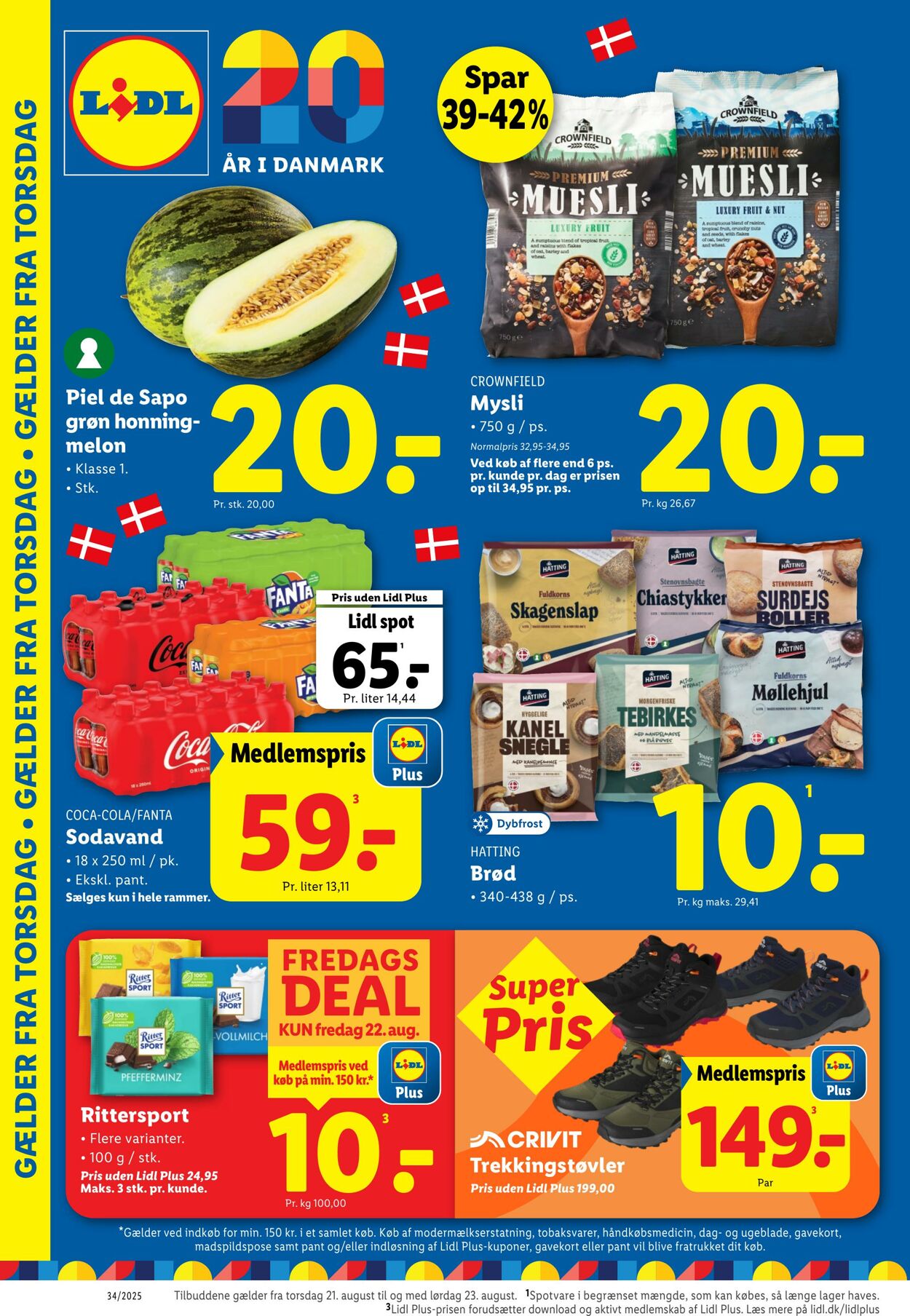 Tilbud Lidl 16.08.2025 - 23.08.2025
