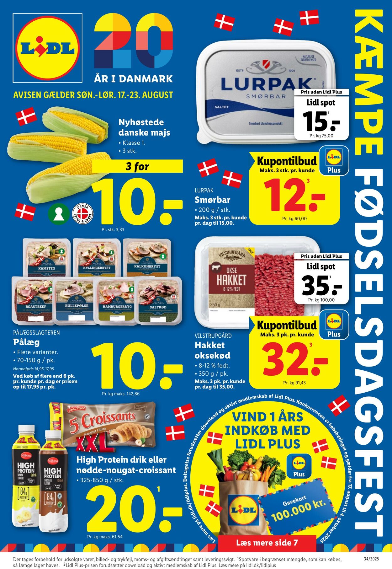 Tilbud Lidl 16.08.2025 - 23.08.2025
