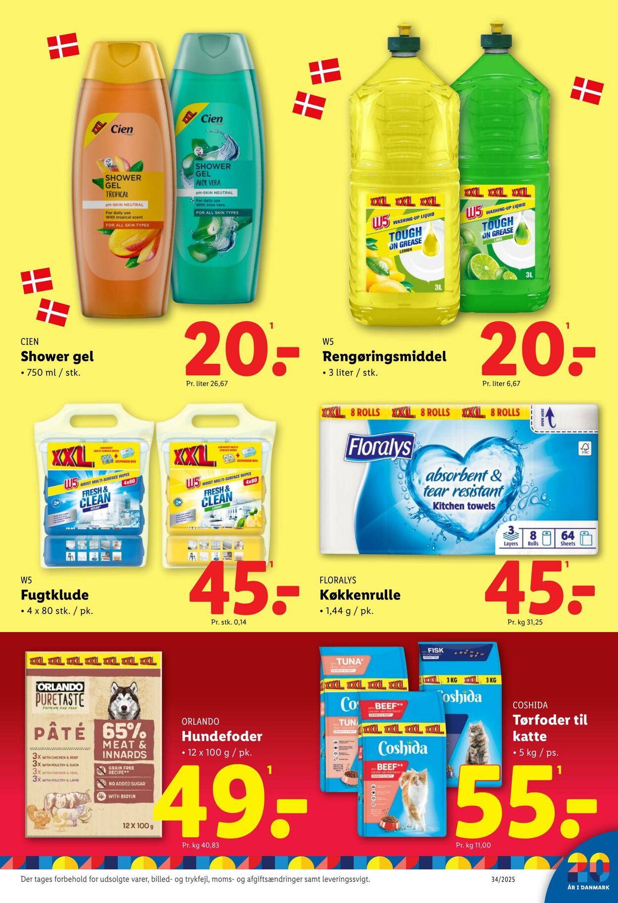 Tilbud Lidl 16.08.2025 - 23.08.2025