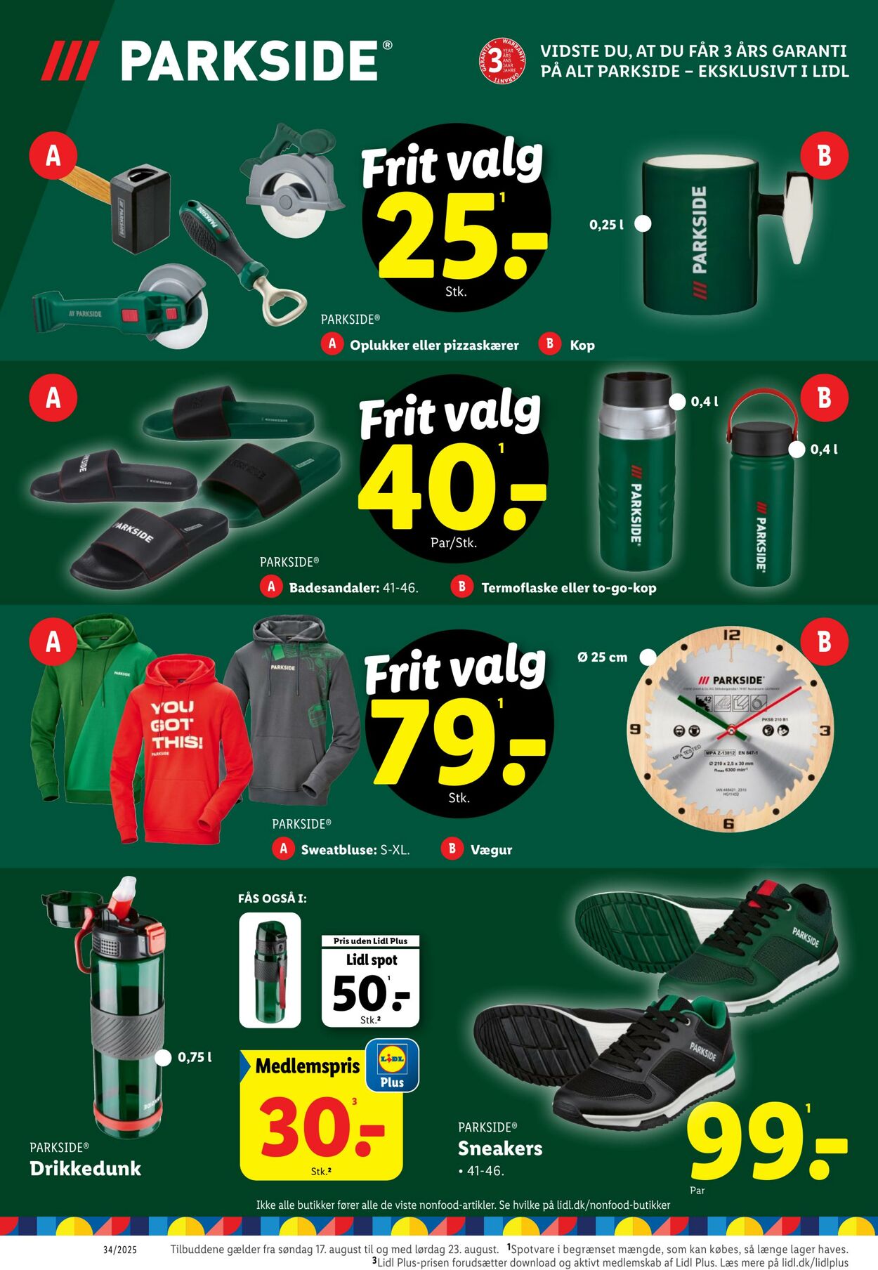 Tilbud Lidl 16.08.2025 - 23.08.2025
