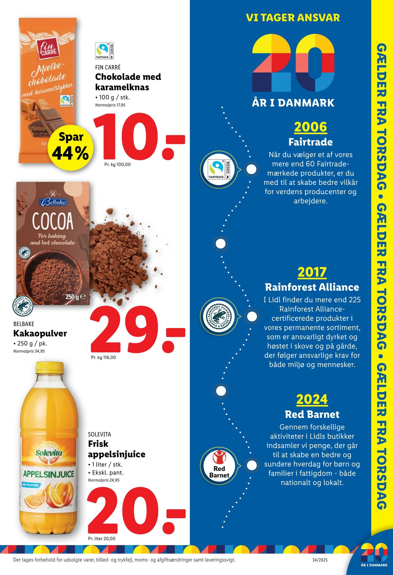 Tilbud Lidl 16.08.2025 - 23.08.2025
