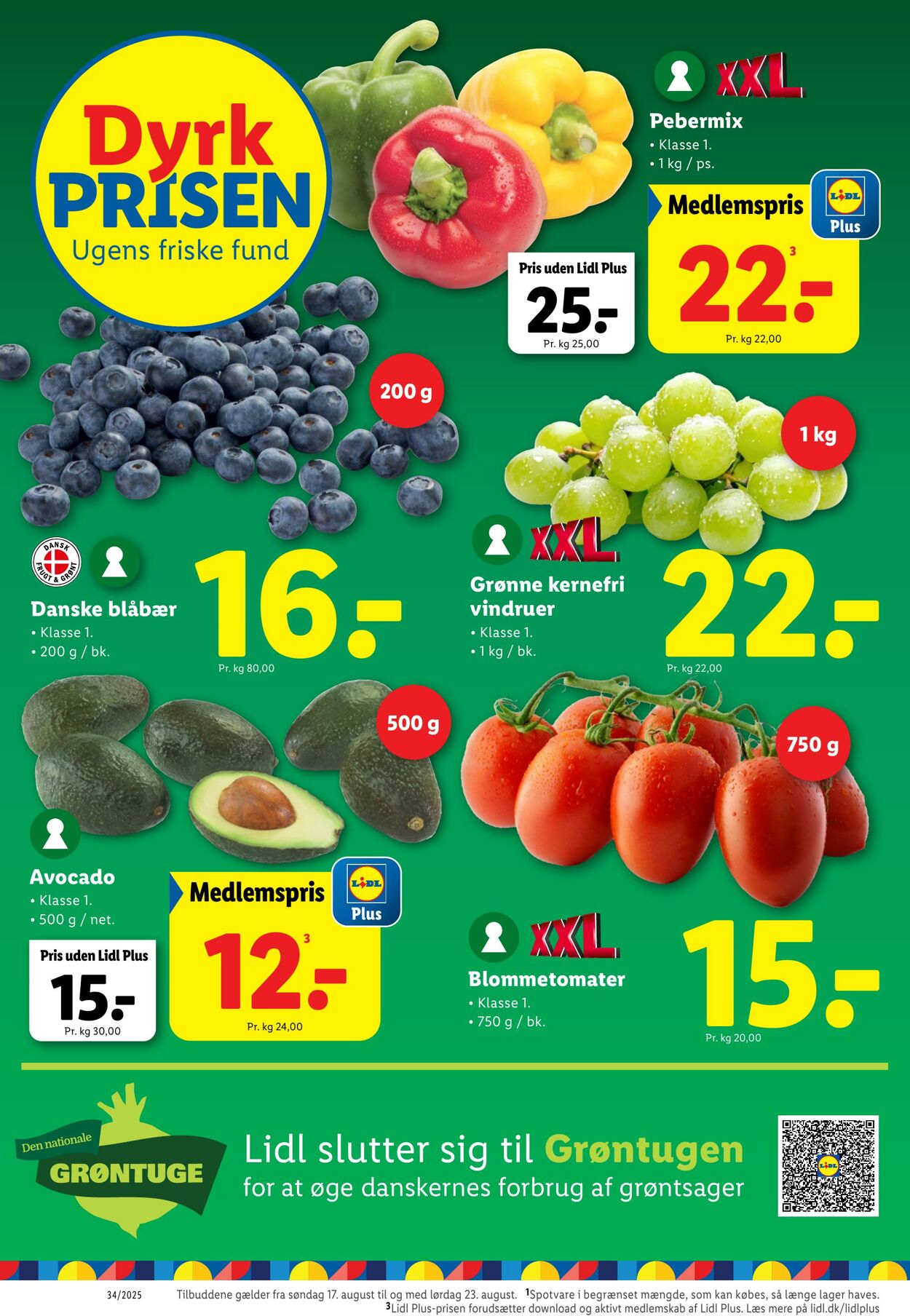 Tilbud Lidl 16.08.2025 - 23.08.2025