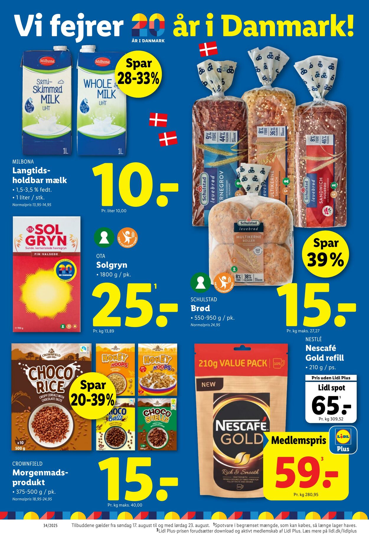 Tilbud Lidl 16.08.2025 - 23.08.2025