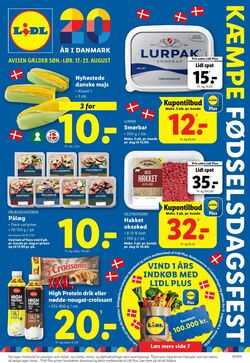Tilbud Lidl 16.08.2025 - 23.08.2025
