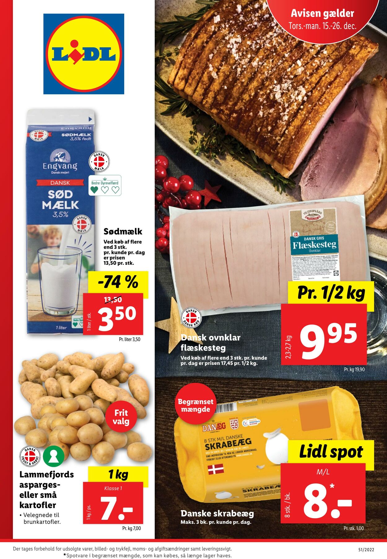 Tilbud Lidl 16.12.2022 - 26.12.2022