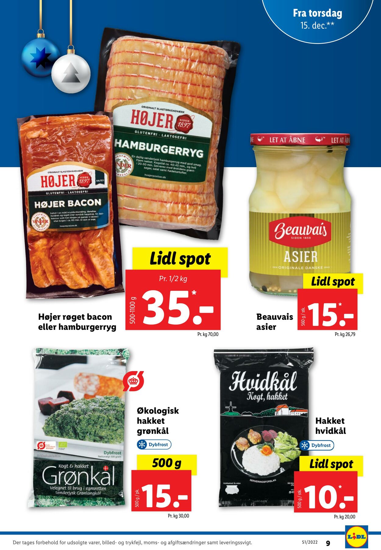 Tilbud Lidl 16.12.2022 - 26.12.2022