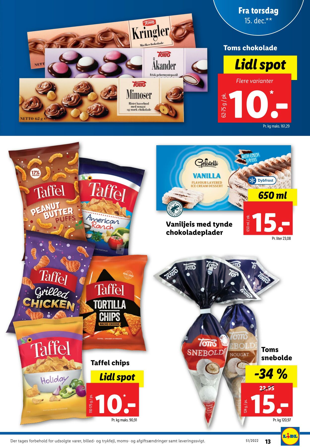 Tilbud Lidl 16.12.2022 - 26.12.2022