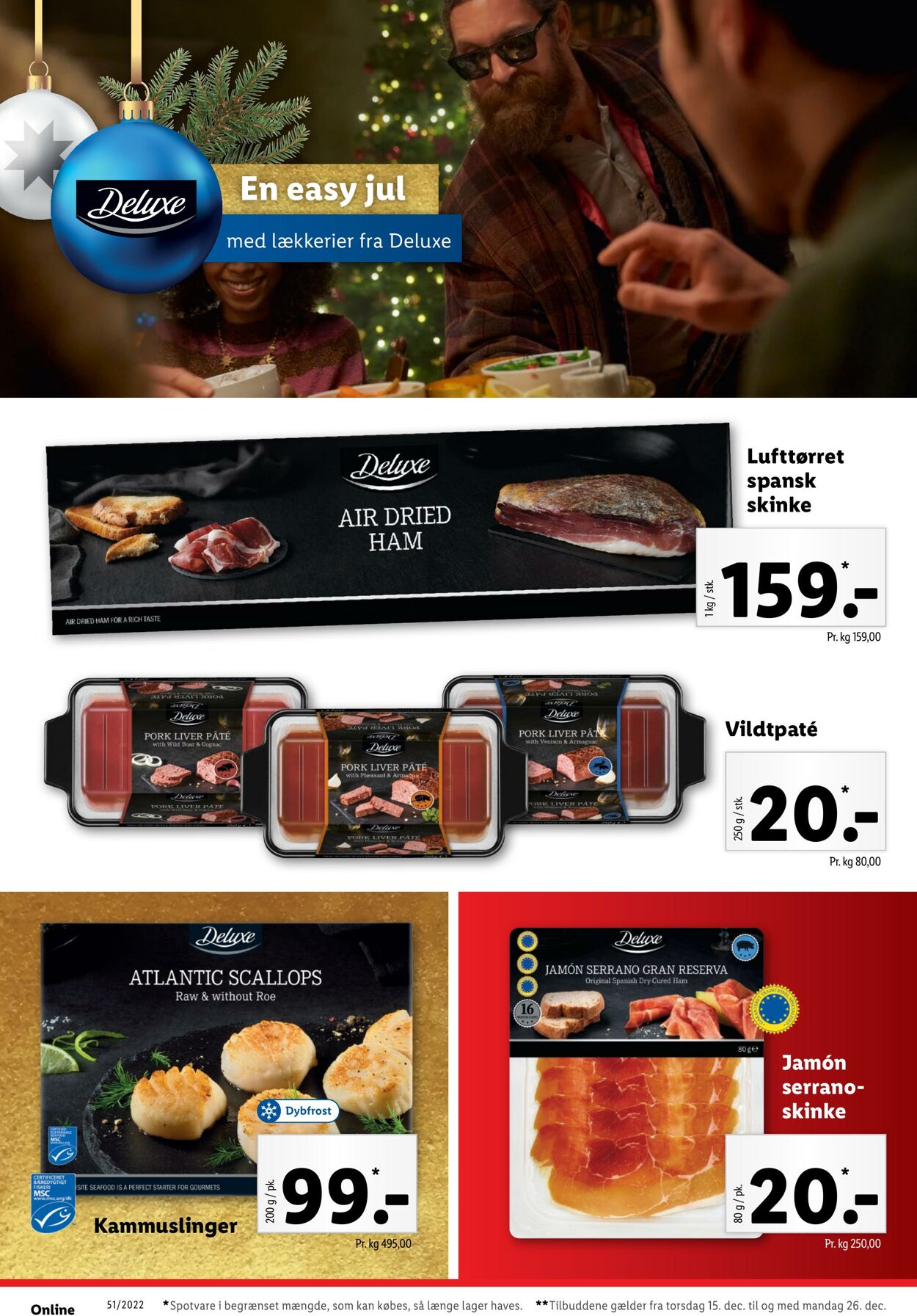 Tilbud Lidl 16.12.2022 - 26.12.2022